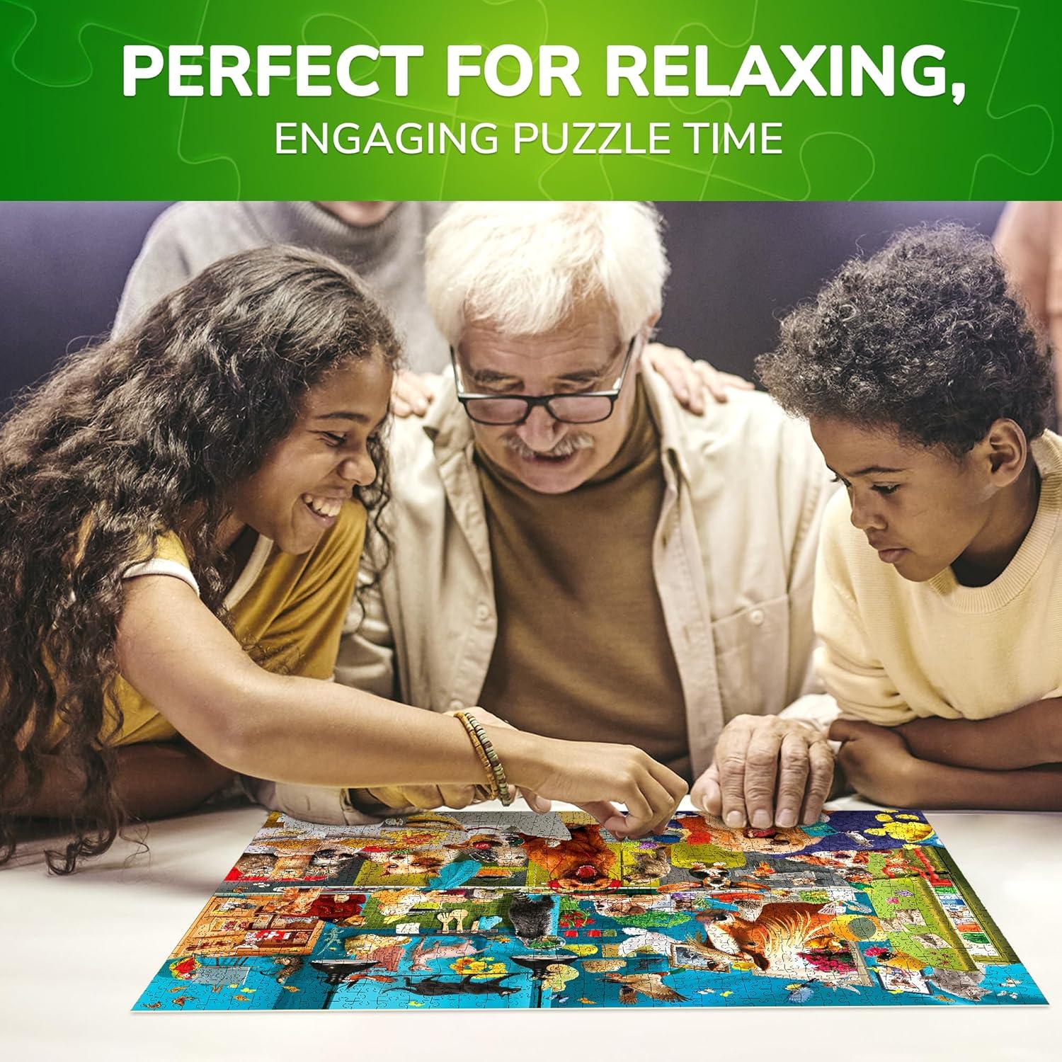 Rompecabezas Quokka 1000 Piezas Fiesta de Animales