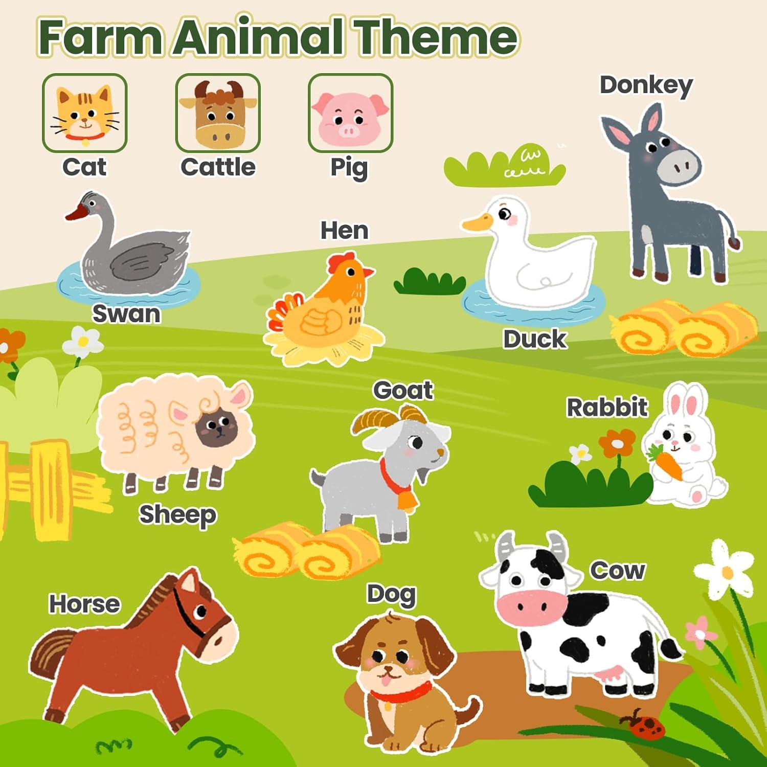 Cubo de Actividad de Madera Buyger 6 en 1 Juguete Montessori