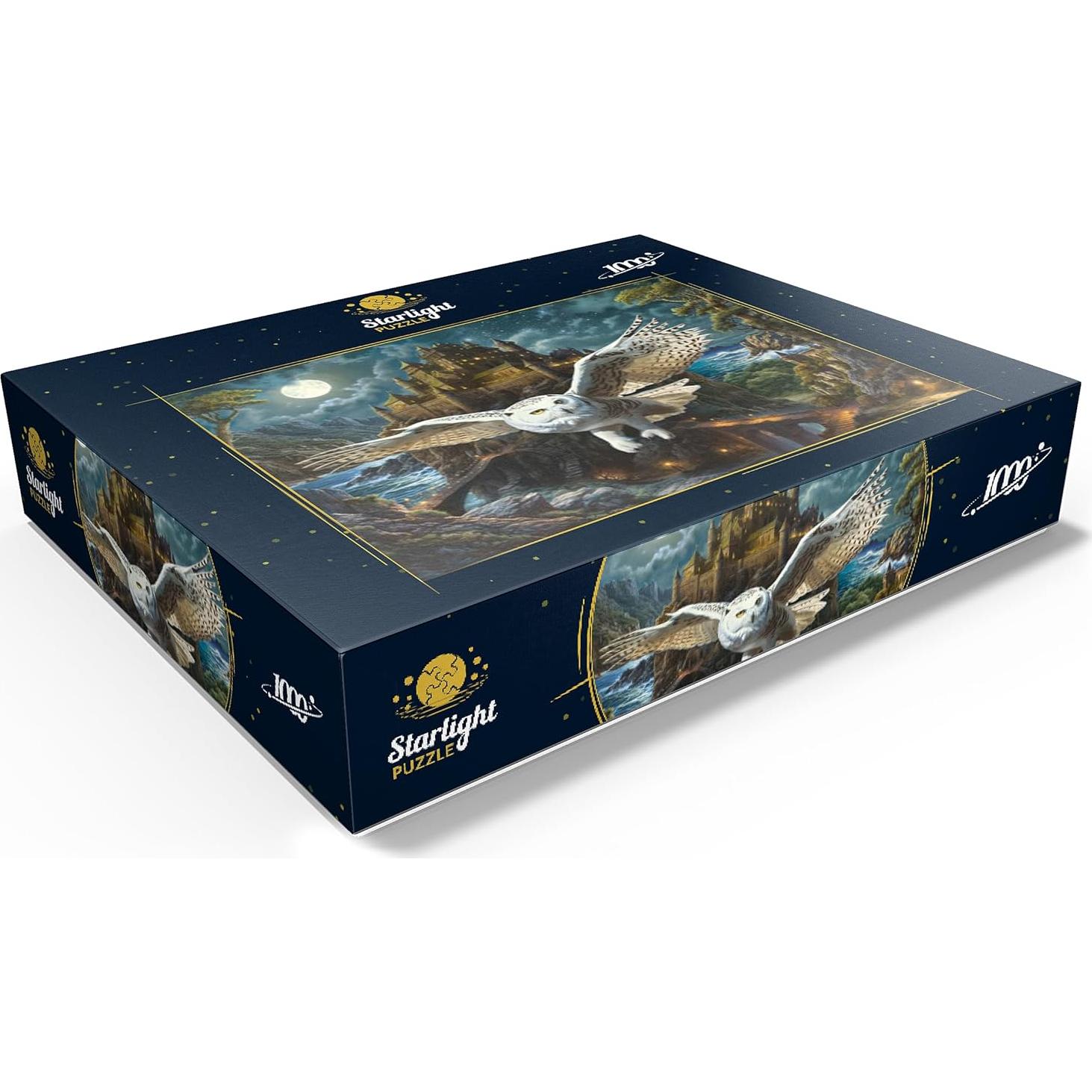 Rompecabezas 1000 Piezas MiRompecabezas - Búho Mágico y Castillo