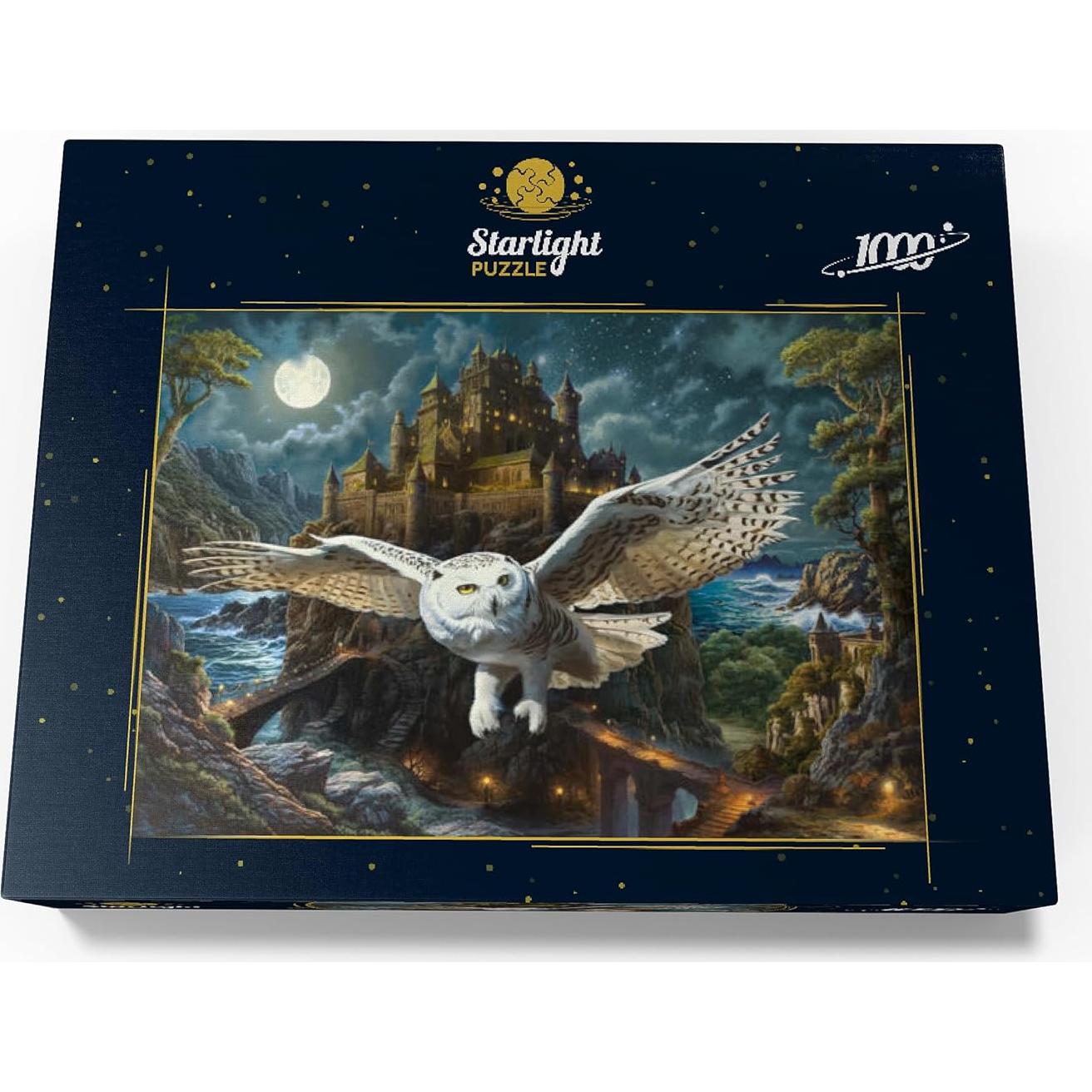 Rompecabezas 1000 Piezas MiRompecabezas - Búho Mágico y Castillo