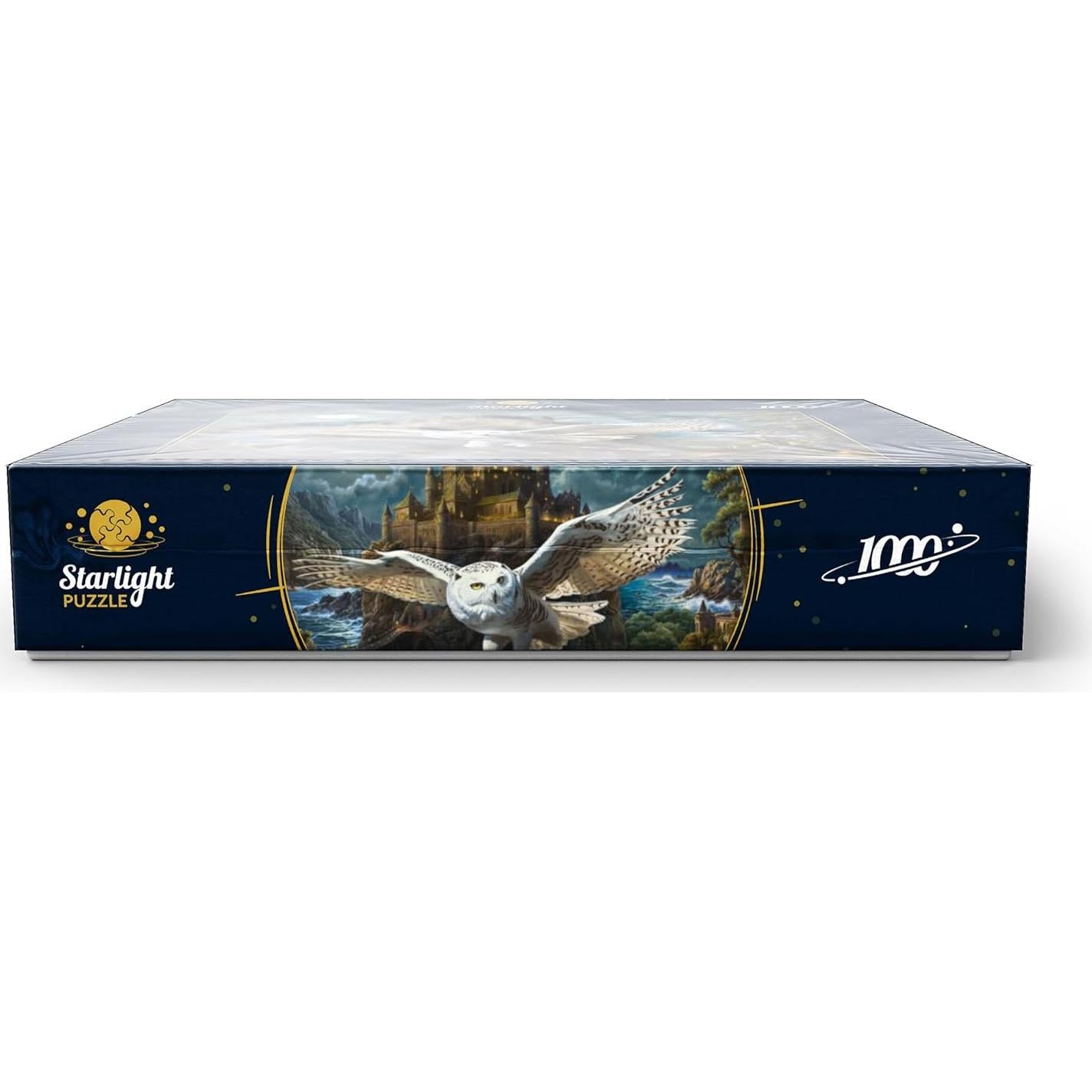 Rompecabezas 1000 Piezas MiRompecabezas - Búho Mágico y Castillo