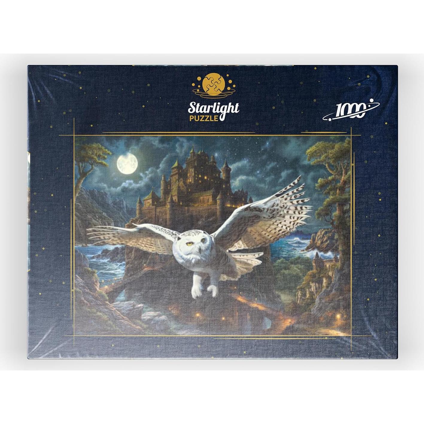 Rompecabezas 1000 Piezas MiRompecabezas - Búho Mágico y Castillo