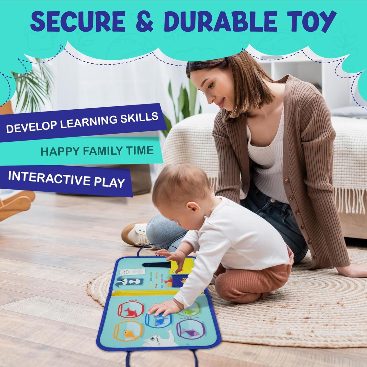 Libro de Actividades Montessori KAHOUETT para Niños 1-3 Años