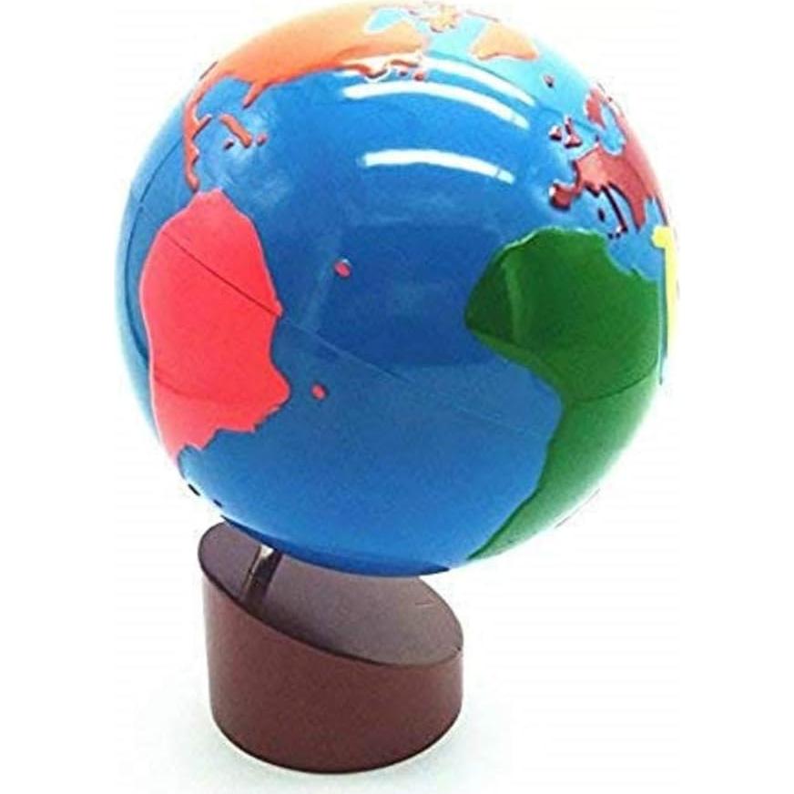 Globo Terráqueo Educativo DANNI para Bebés - Madera y Plástico