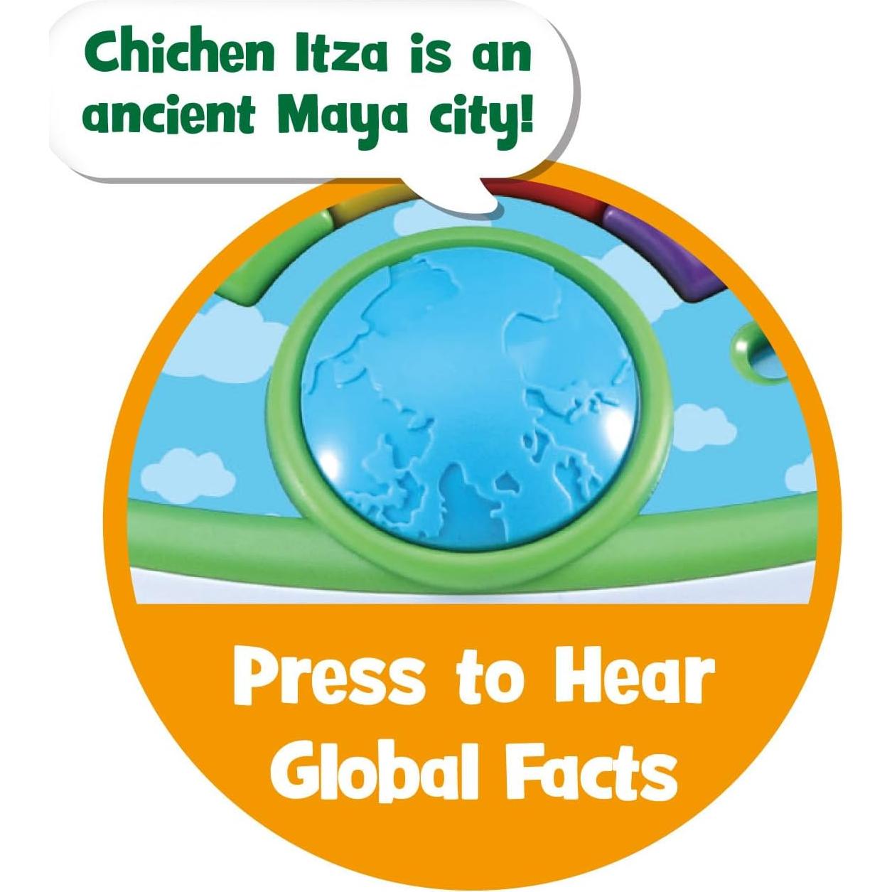 Globo Interactivo LeapFrog LeapGlobe para Niños +3 Años