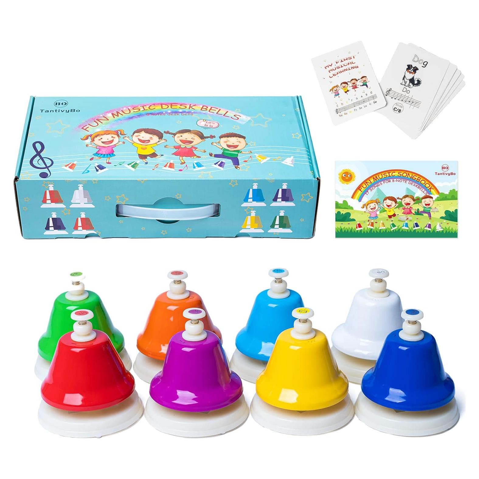 Campanas de Escritorio TantivyBo con 8 Notas y 17 Canciones
