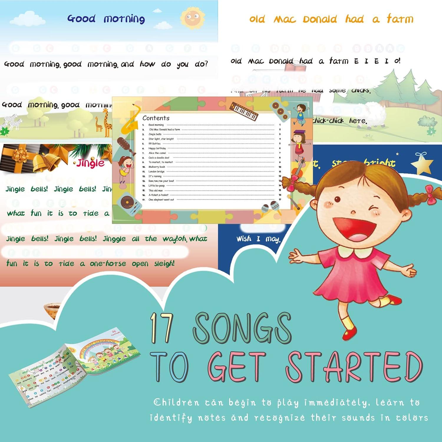 Campanas de Escritorio Arcoíris TantivyBo - 8 Notas Musicales