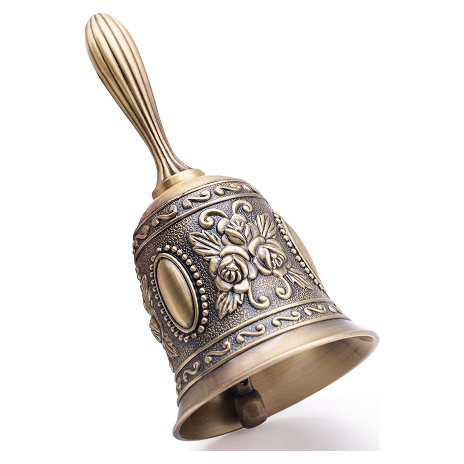 Campana de Mano DomeStar de Latón Vintage 11.4 cm Multiusos