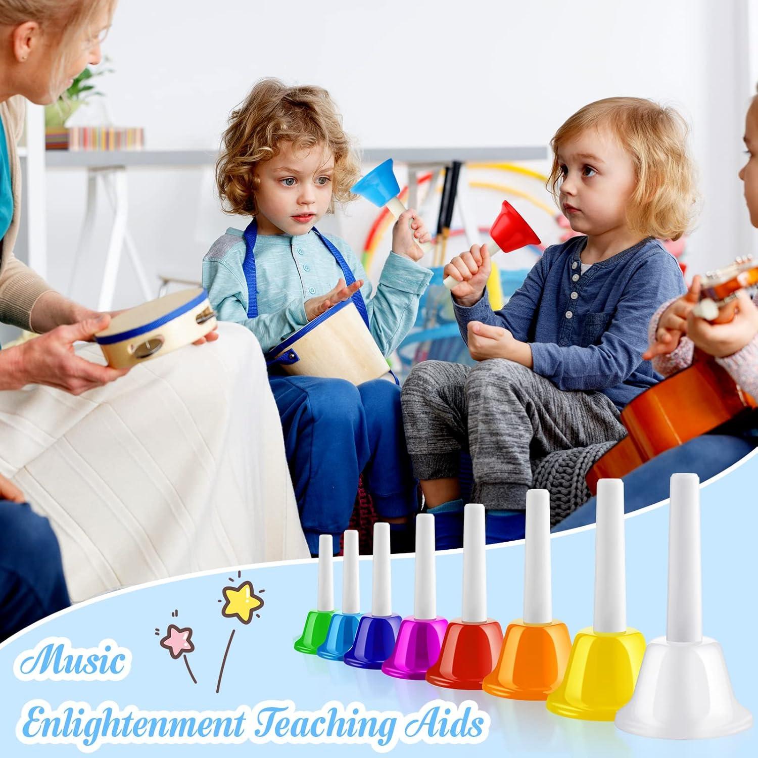 Juego de Campanas Musicales Fabbay 16 Piezas para Niños