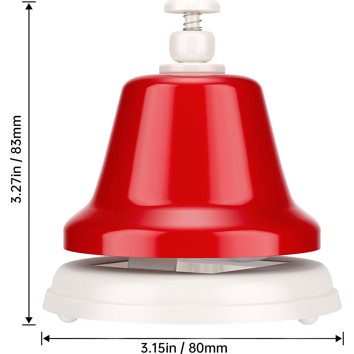 Campanas de Escritorio Facmogu 8 Notas Diatónicas Metal 200g
