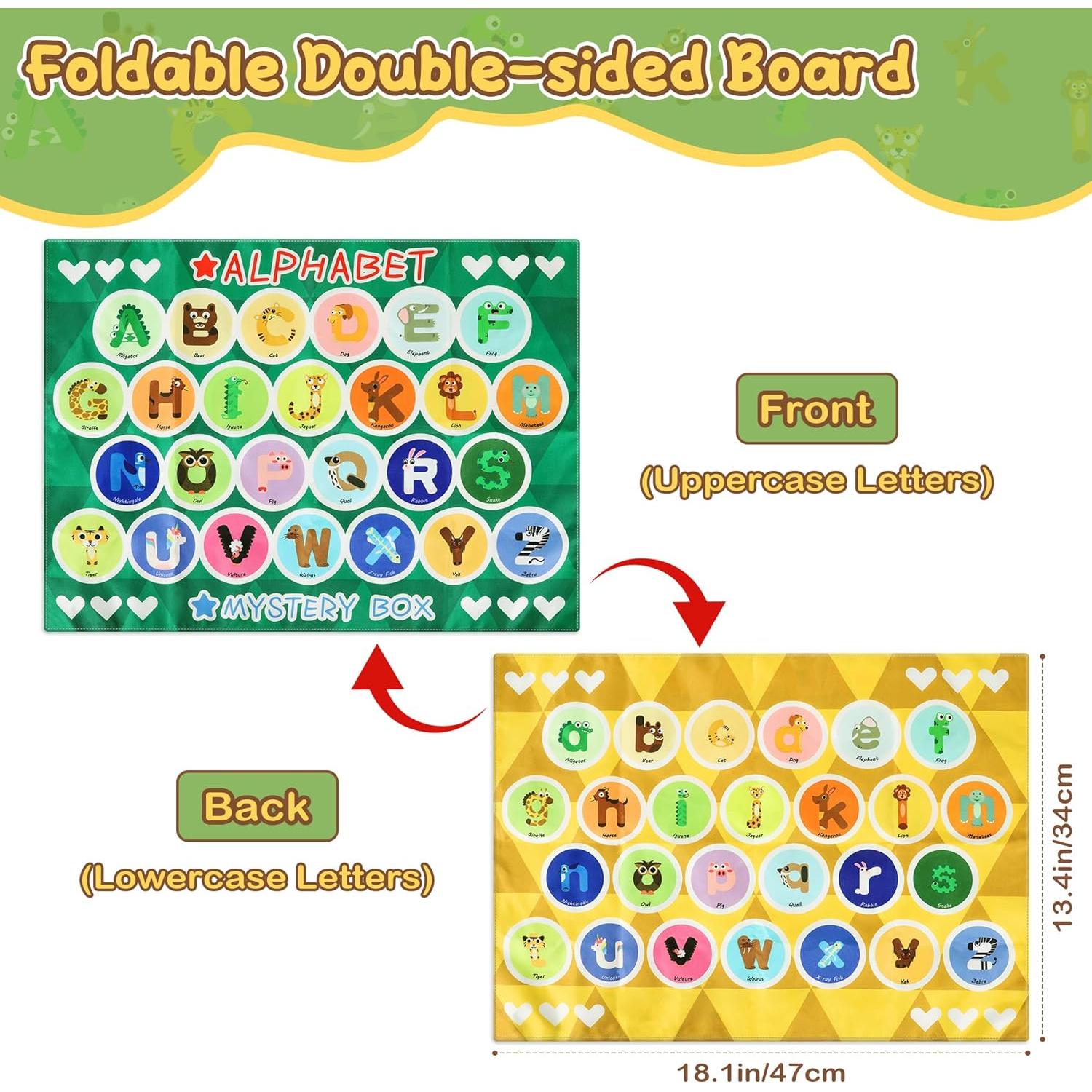 Caja Misteriosa del Alfabeto Merrypuls - Juguete Educativo 3 a 8 Años