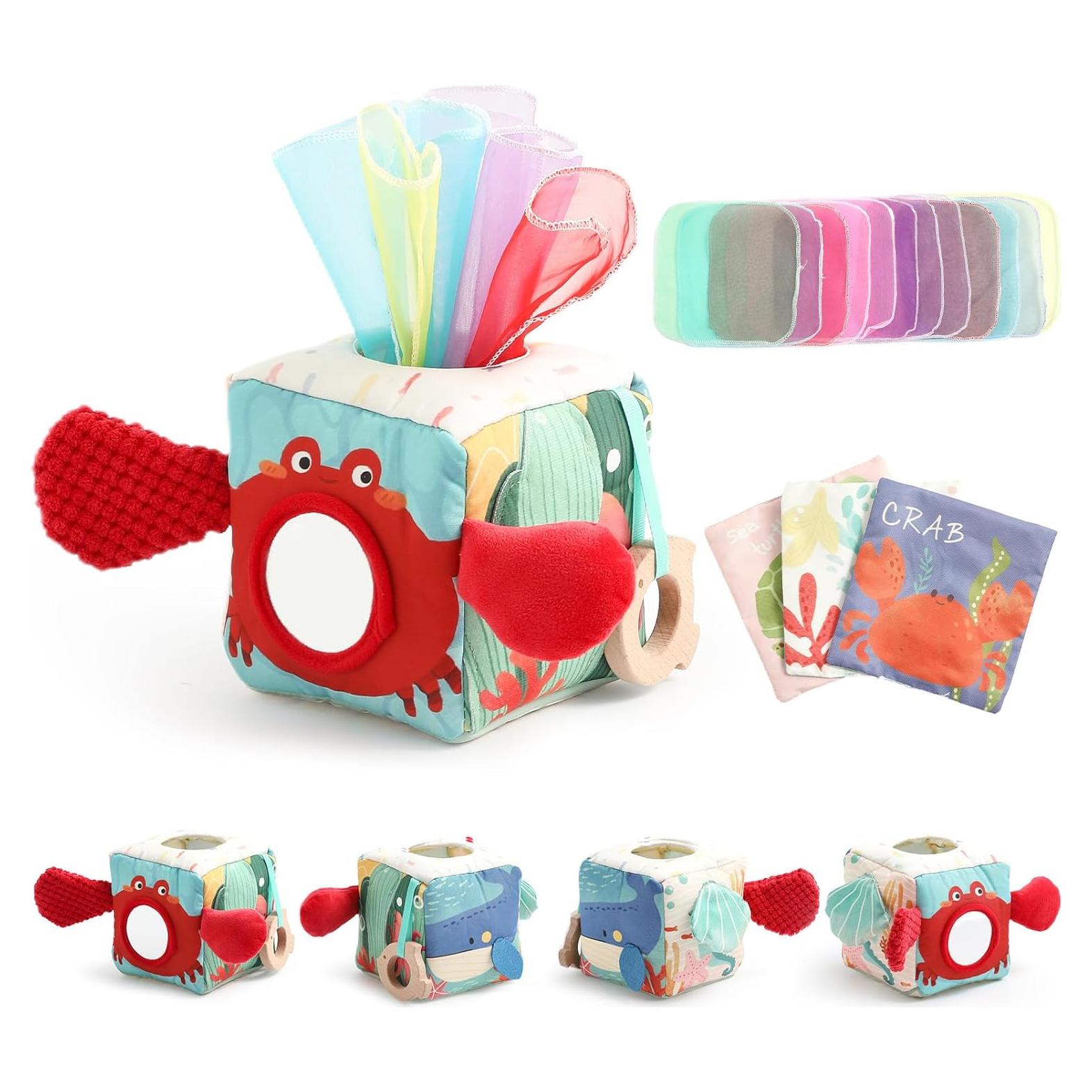 Juguete Sensorial Montessori Macabaka para Bebés 6-12 Meses