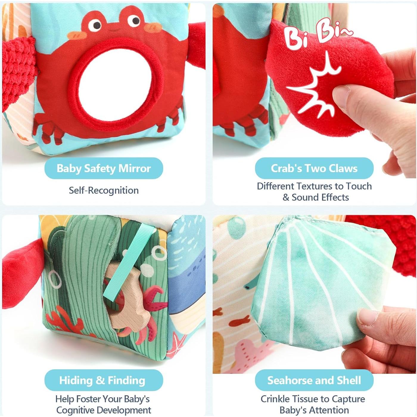 Juguete Sensorial Montessori Macabaka para Bebés 6-12 Meses