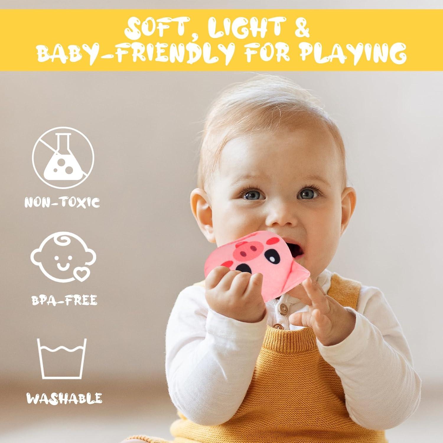 Conjunto de Juguetes de Granja de Peluche Shantou 6-12 Meses