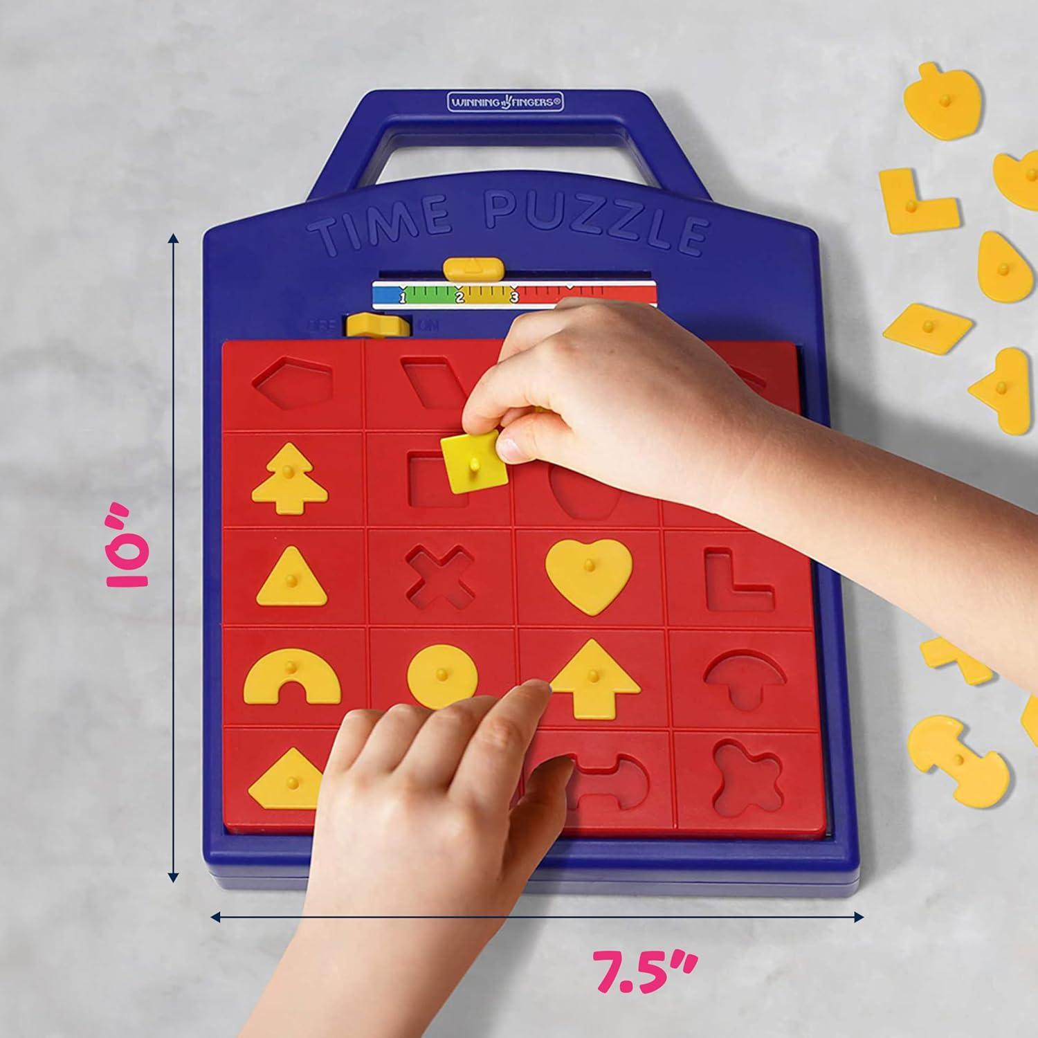 Juego de Rompecabezas de Formas Winning Fingers - Educativo 3+