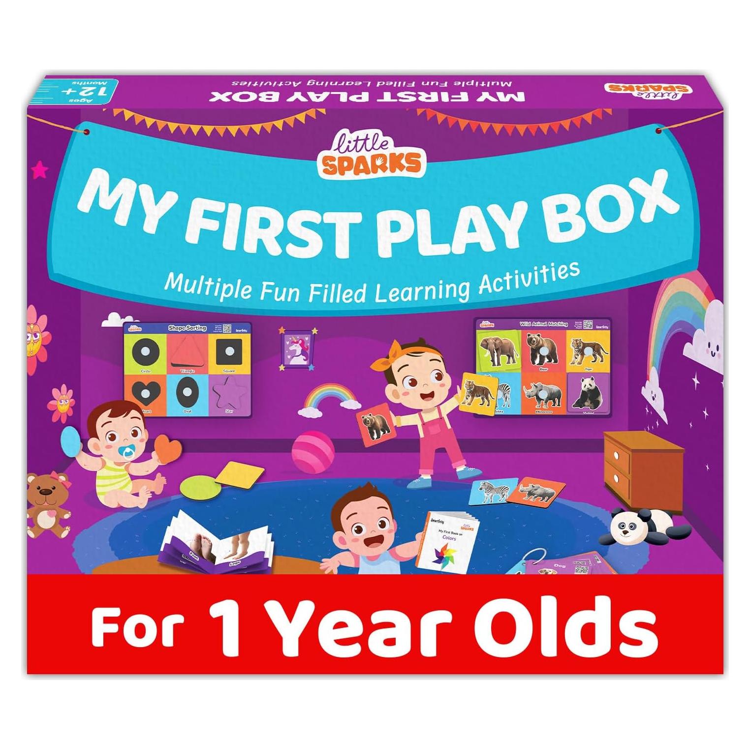 Smartivity Caja de Juego Montessori 5 en 1 para Niños 1+ Años