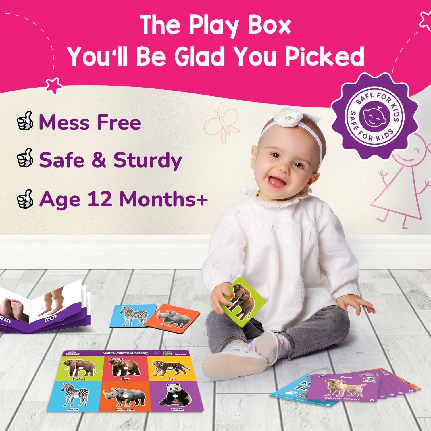 Smartivity Caja de Juego Montessori 5 en 1 para Niños 1+ Años