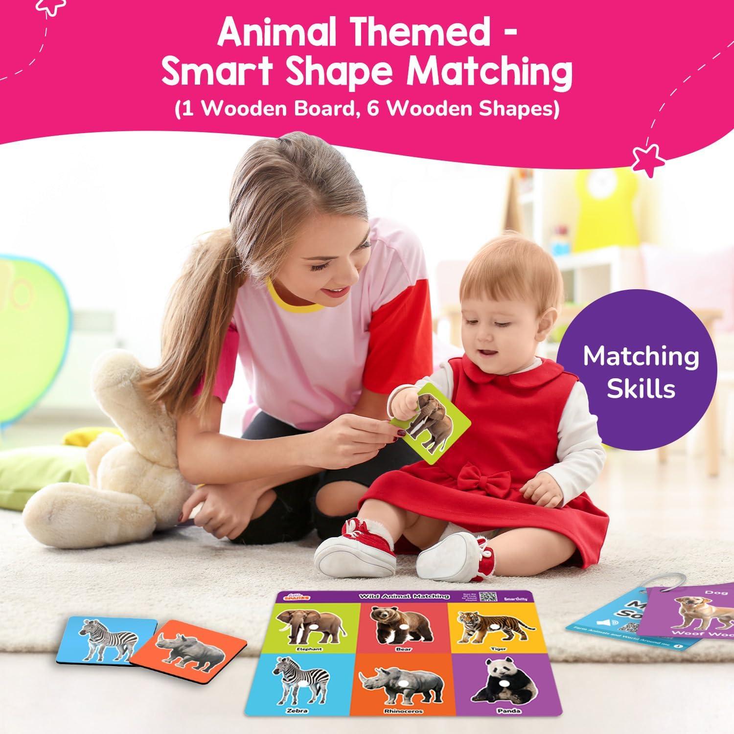 Smartivity Caja de Juego Montessori 5 en 1 para Niños 1+ Años