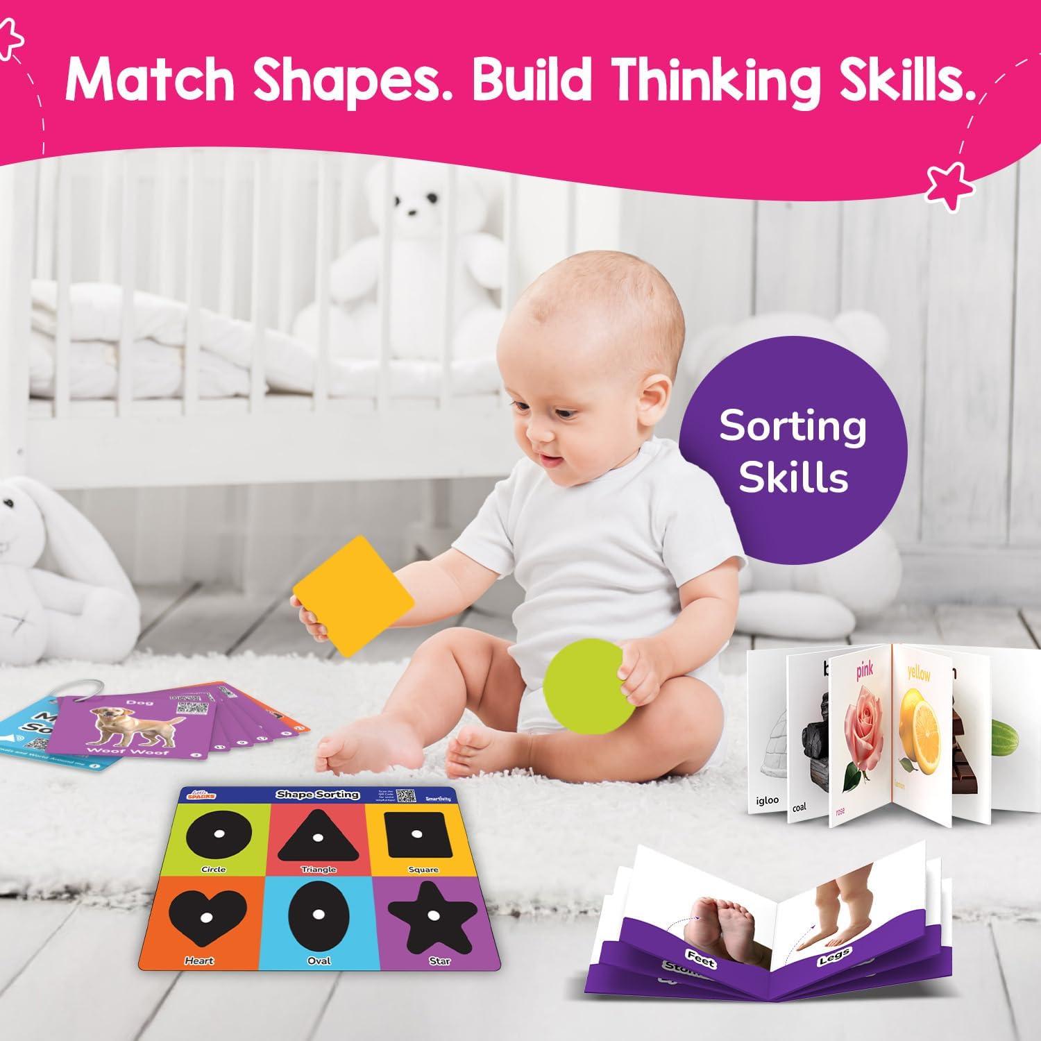 Smartivity Caja de Juego Montessori 5 en 1 para Niños 1+ Años