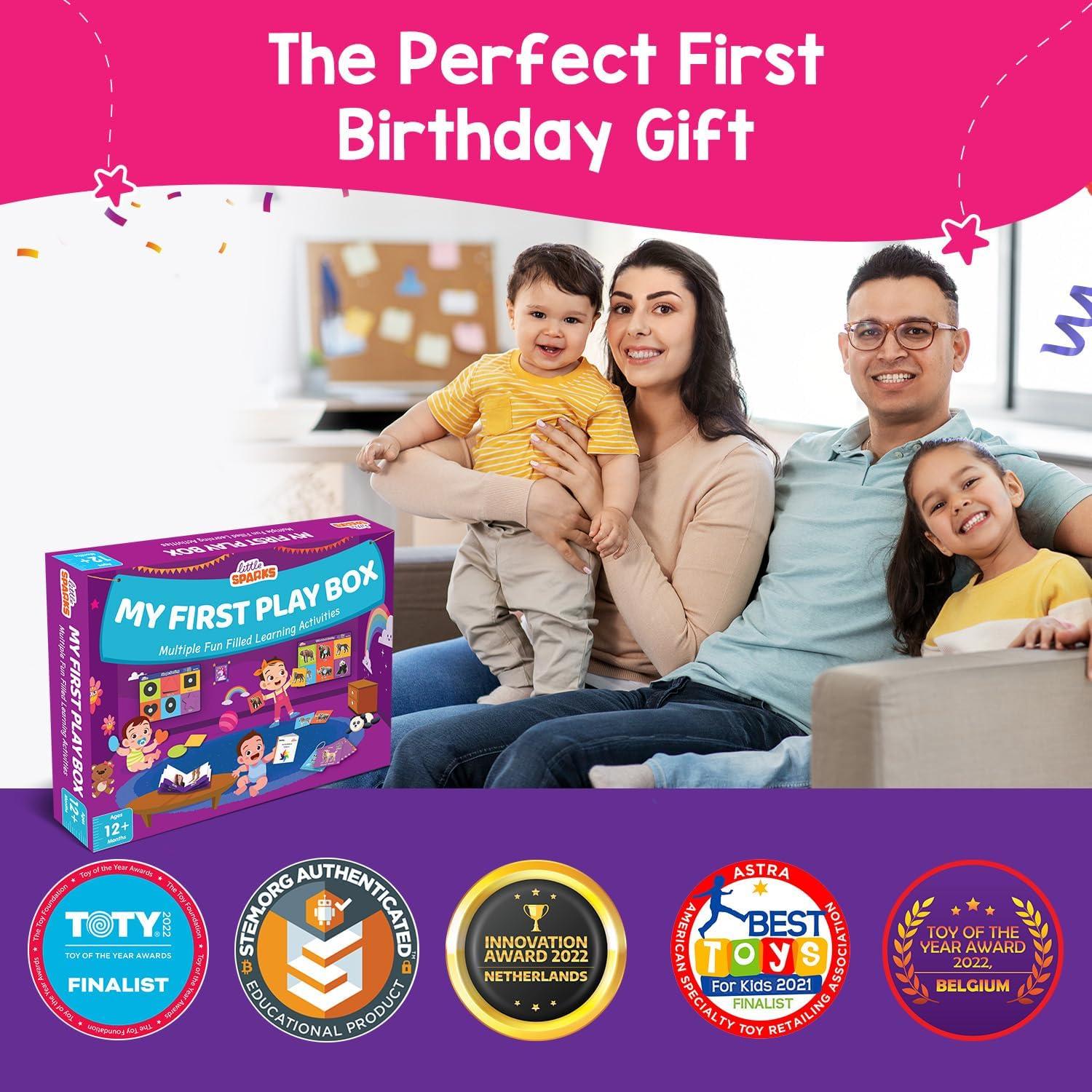 Smartivity Caja de Juego Montessori 5 en 1 para Niños 1+ Años