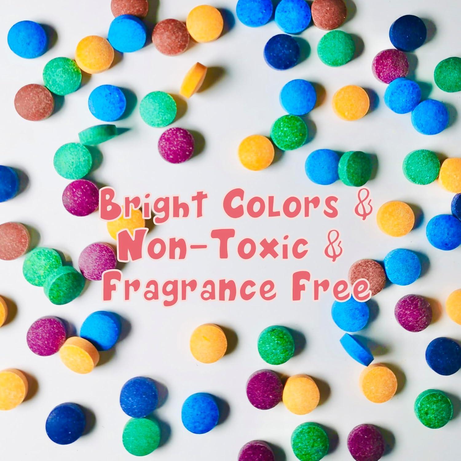 Tabletas de Color para Baño Elfinbay 360 Unidades No Tóxicas