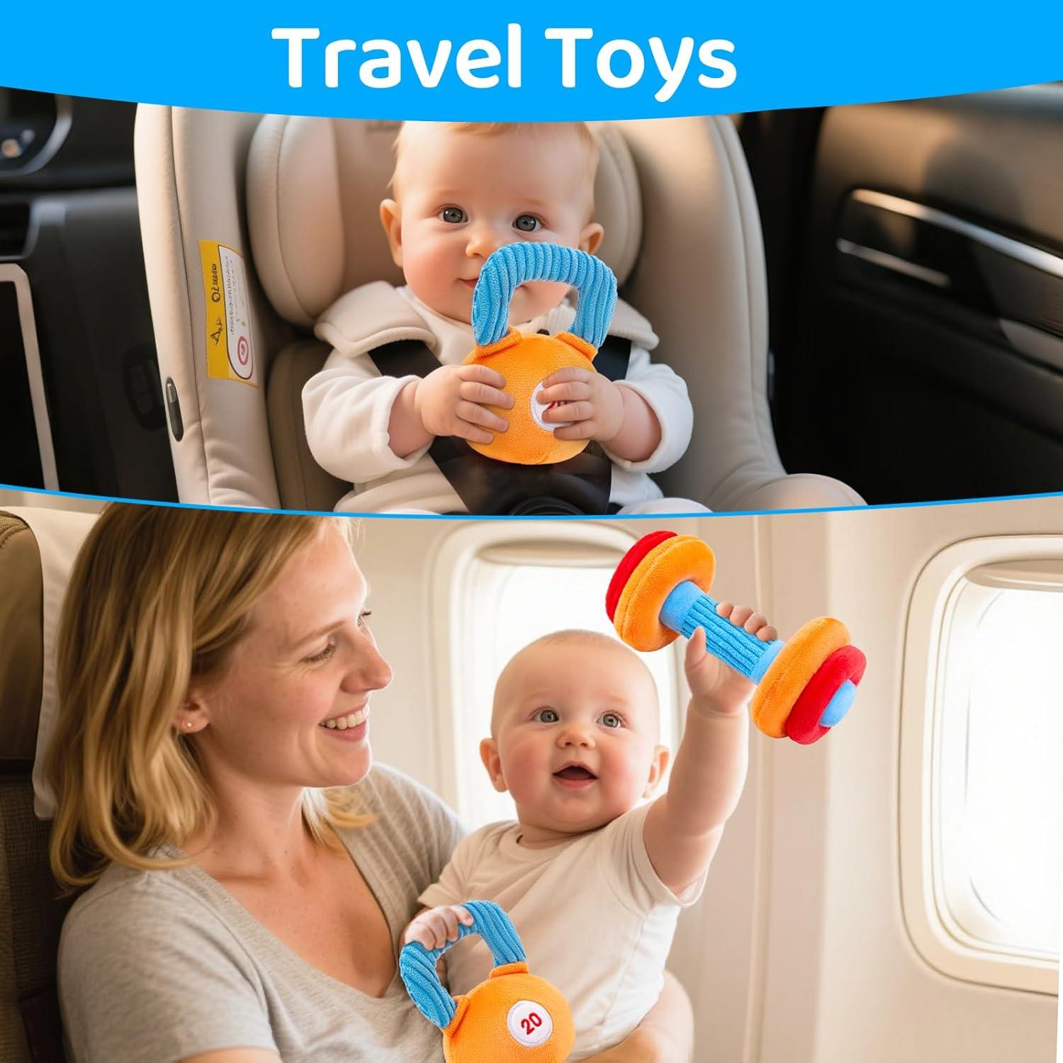 Juguete Sensorial para Bebés JoySpark - Gimnasio 3-12 Meses