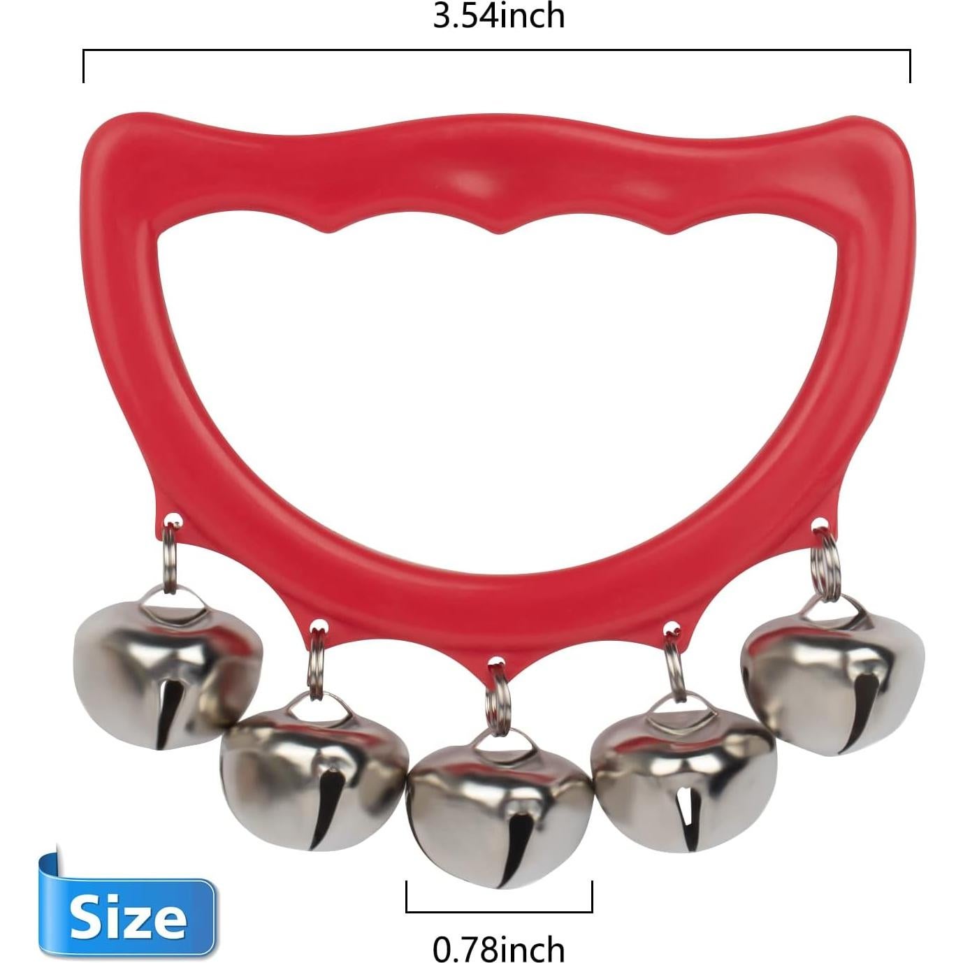 Campanas Jingle MUSCELL 24 Piezas para Niños 3+ Años