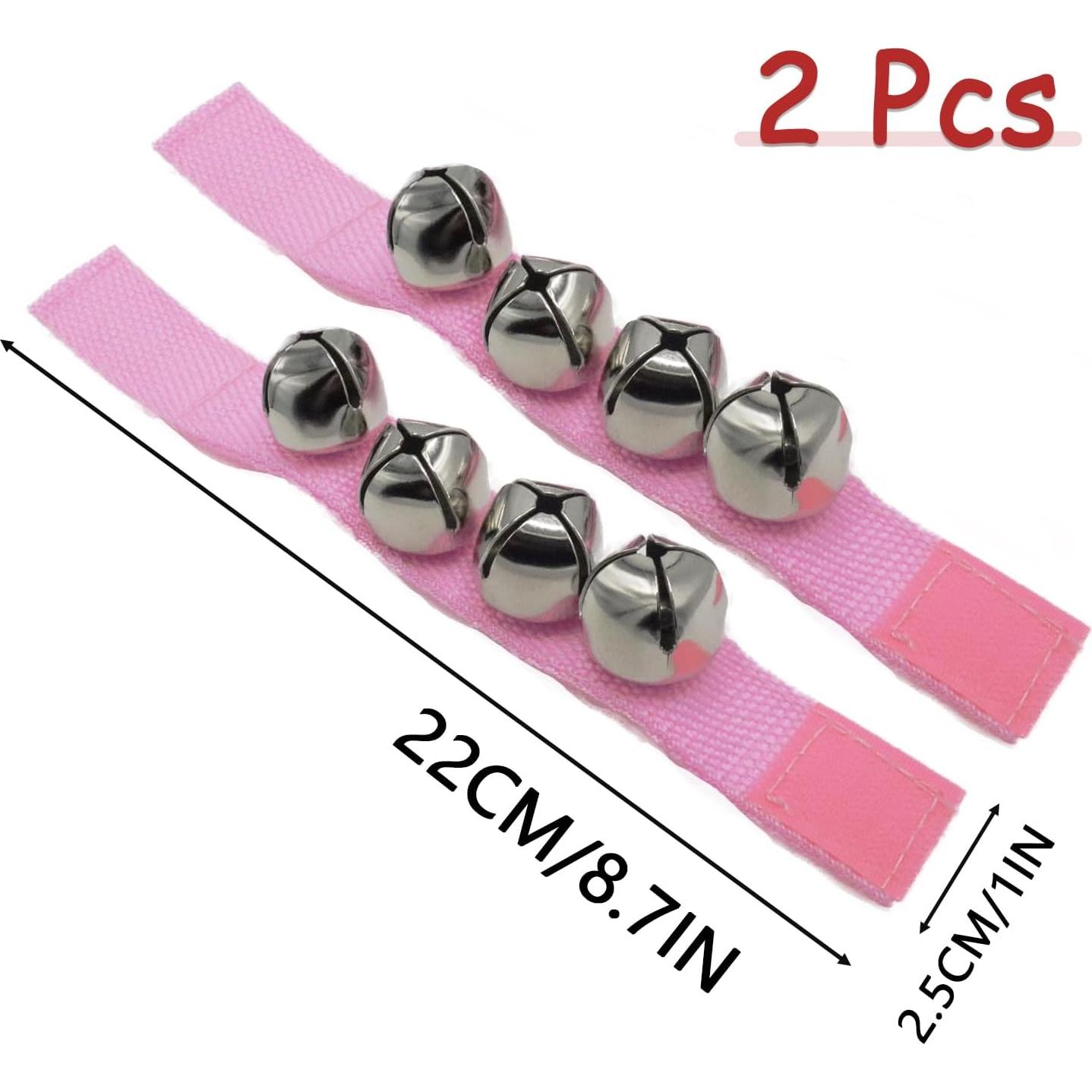 Campanas de Muñeca CashBeat Rosa 22cm - Jingle para Fiesta