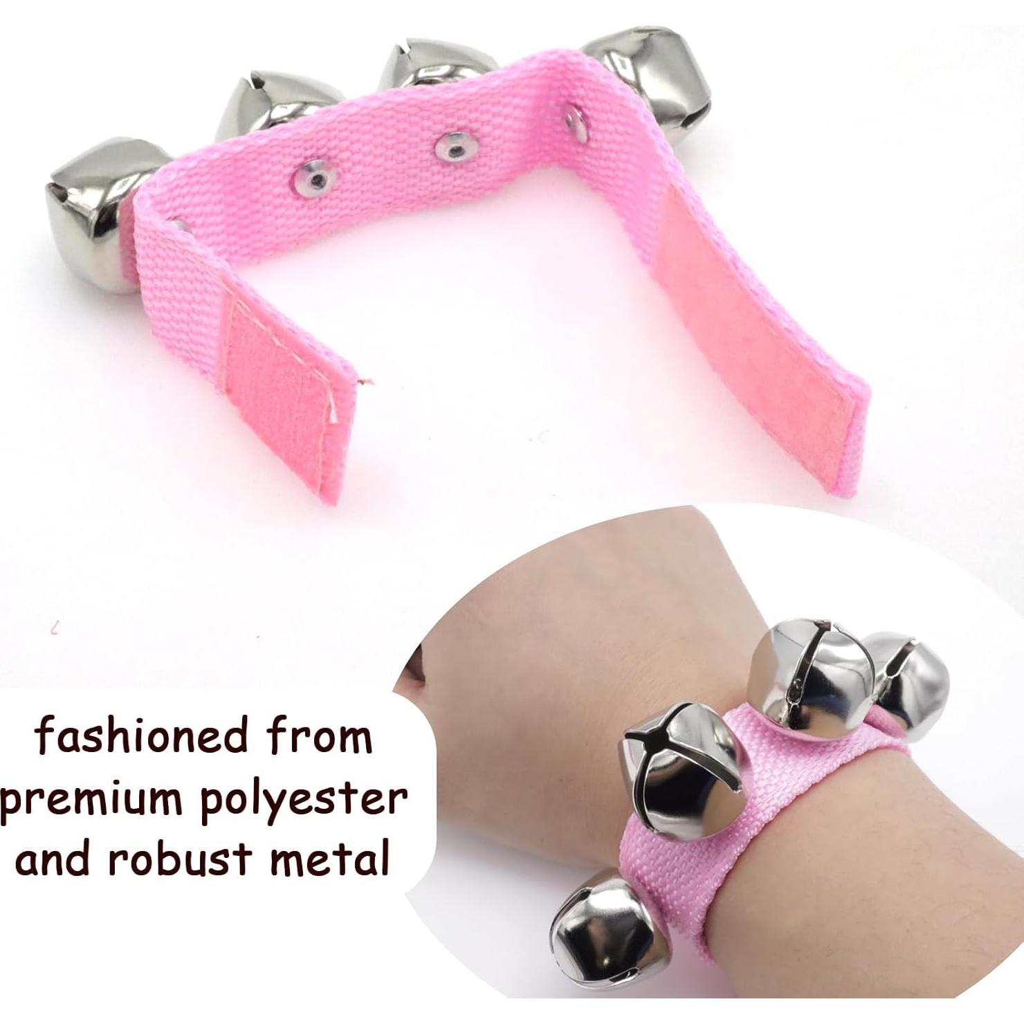 Campanas de Muñeca CashBeat Rosa 22cm - Jingle para Fiesta