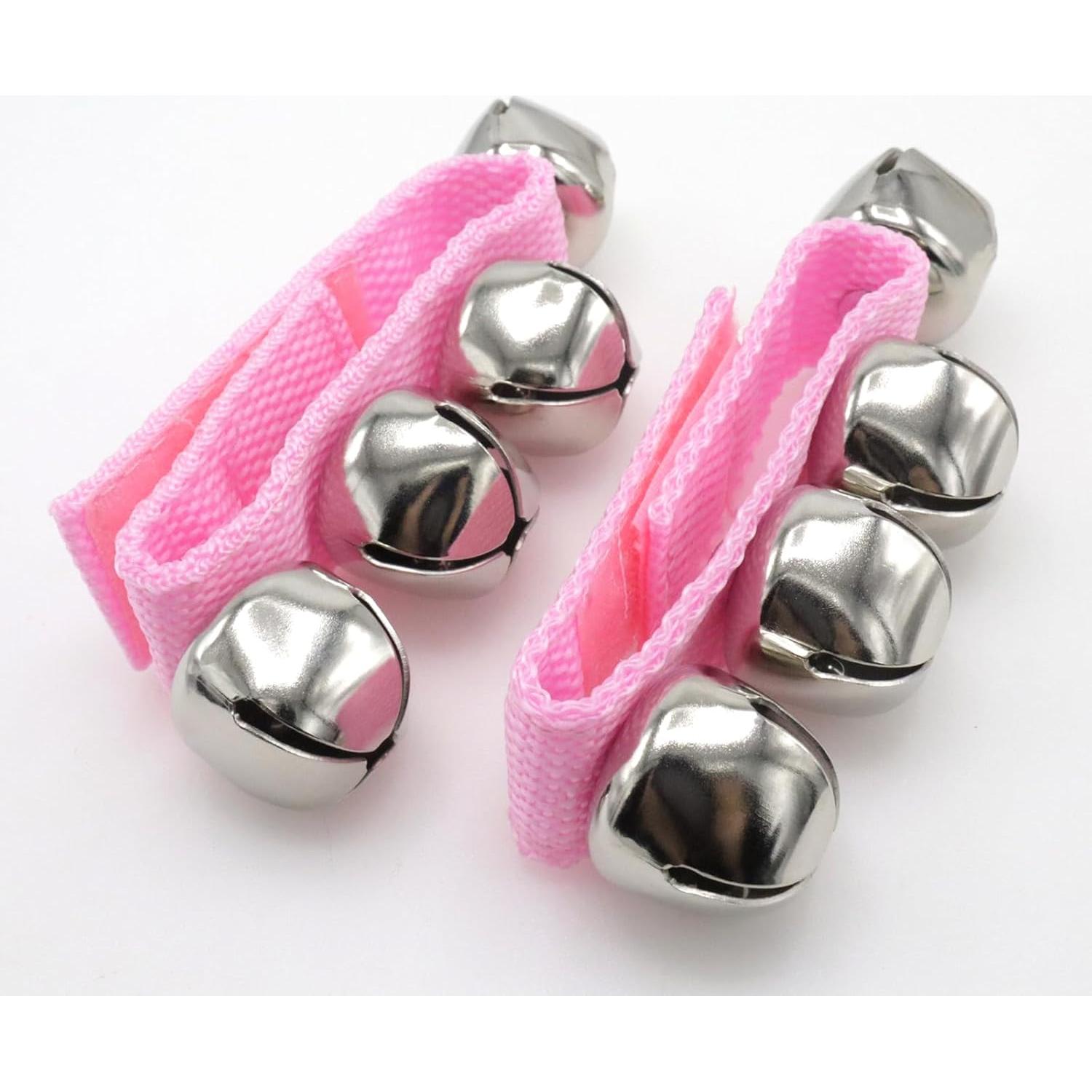 Campanas de Muñeca CashBeat Rosa 22cm - Jingle para Fiesta