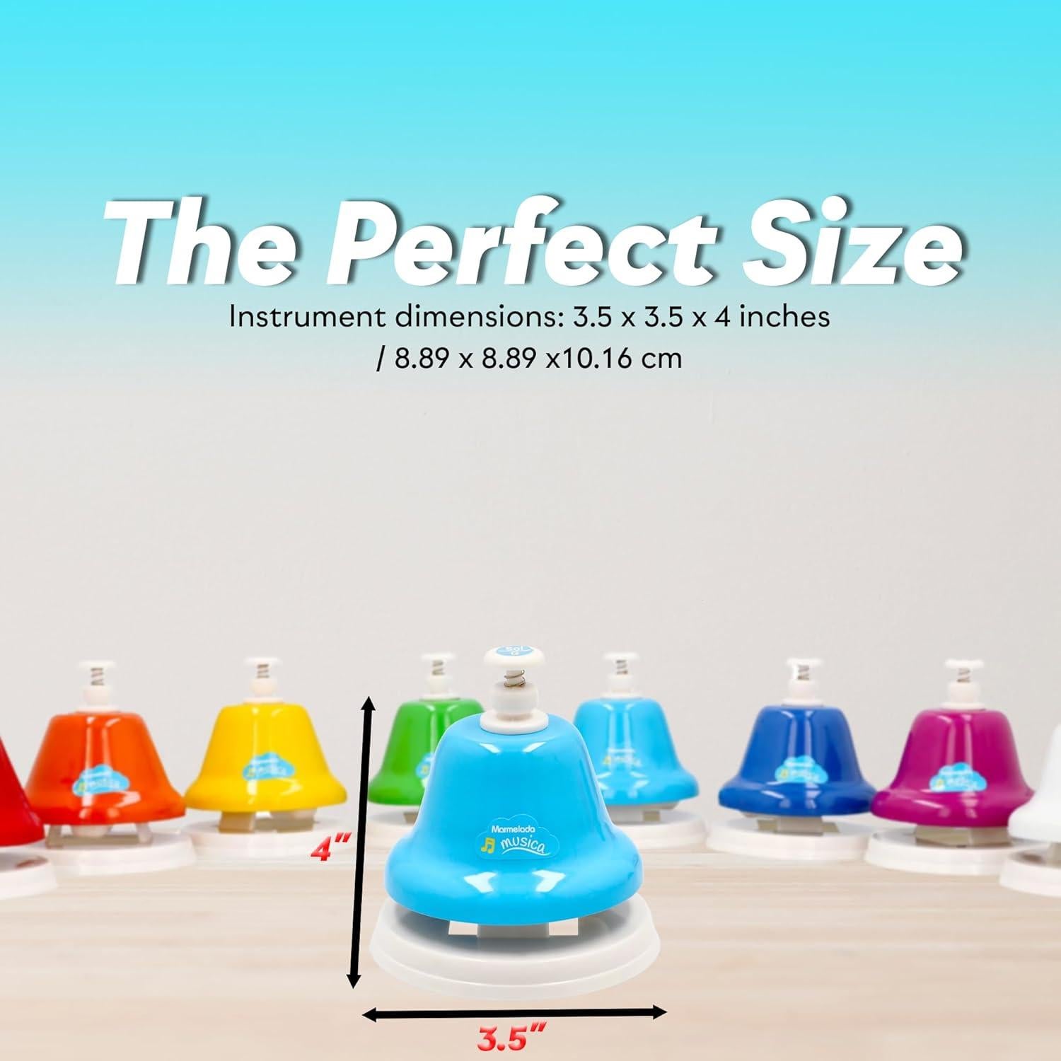 Campanas de Escritorio Marmelada - Musicales para Niños 3+