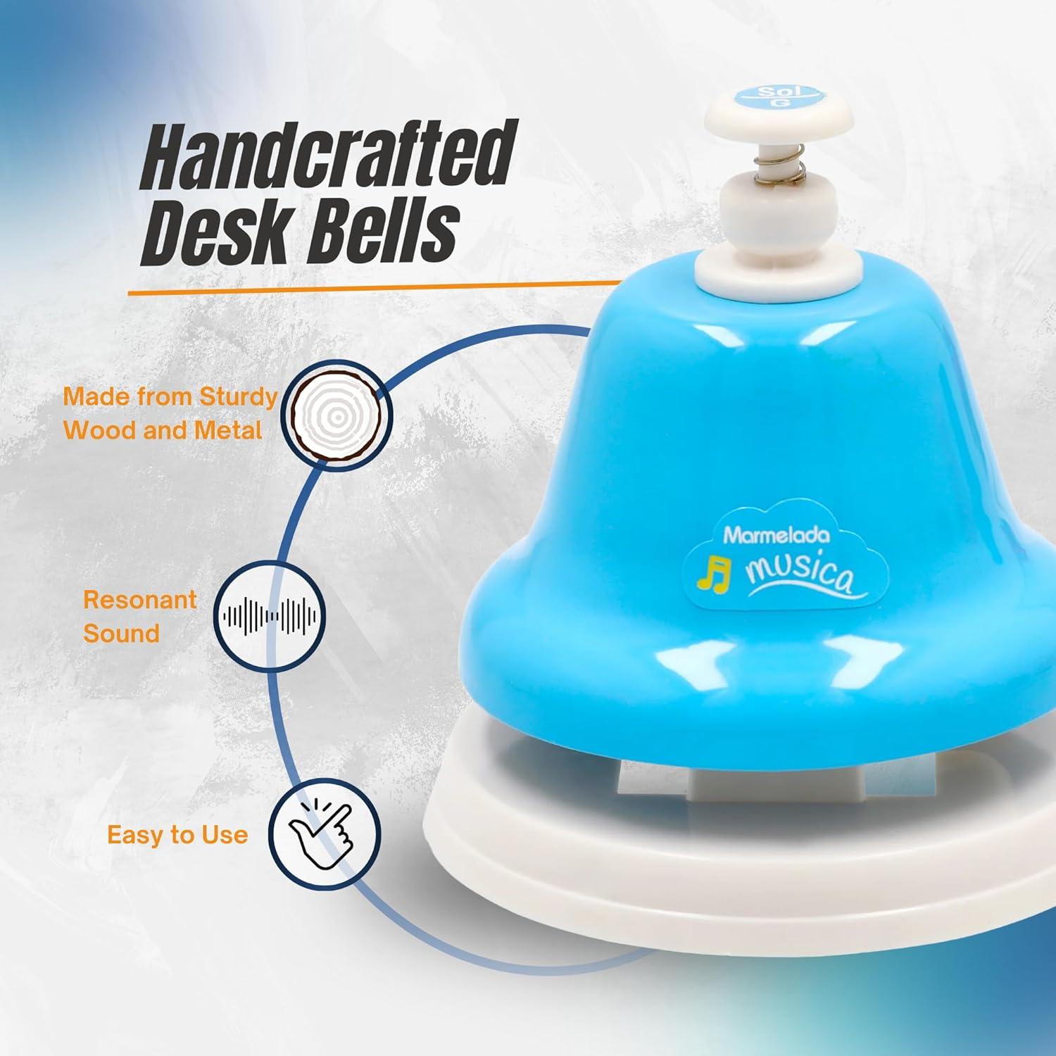 Campanas de Escritorio Marmelada - Musicales para Niños 3+