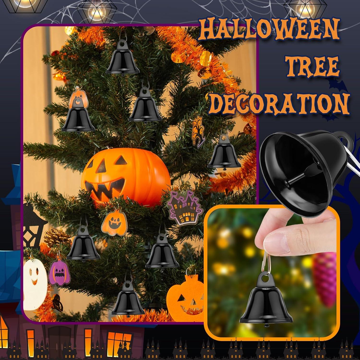 30 Campanas de Latón Pequeñas Gejoy para Manualidades 4.2x3.8cm