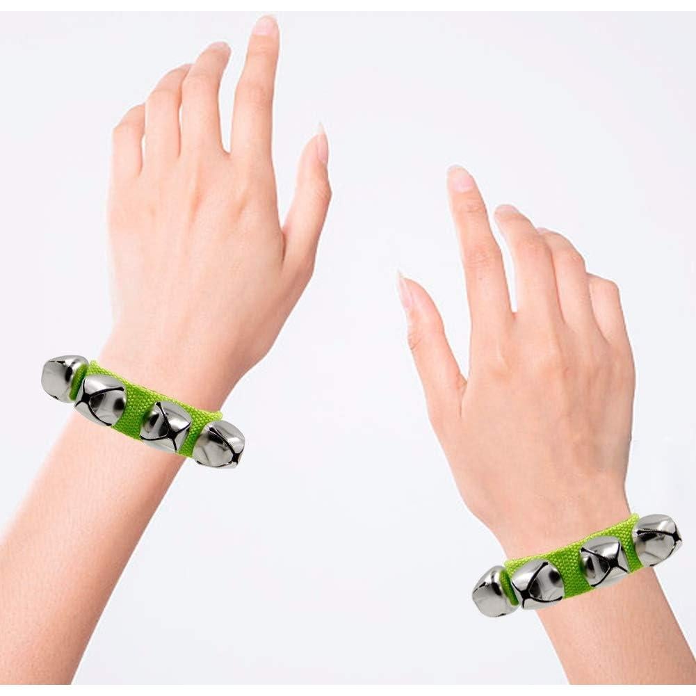 Campanas de Muñeca Casa de Faroles, 24 Pcs, Colores Brillantes