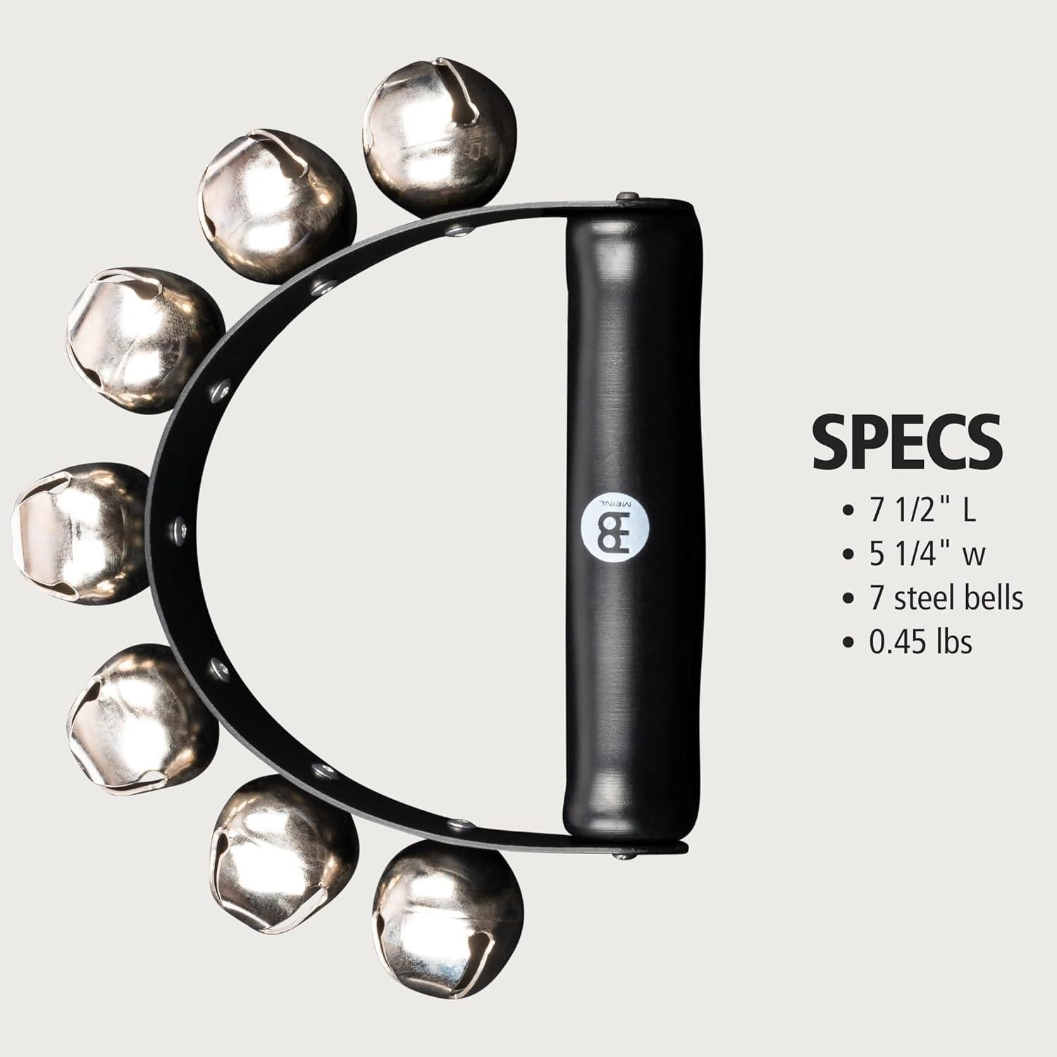 Campanas de Mano Meinl SLB7 con Mango de Madera - 7 Campanas