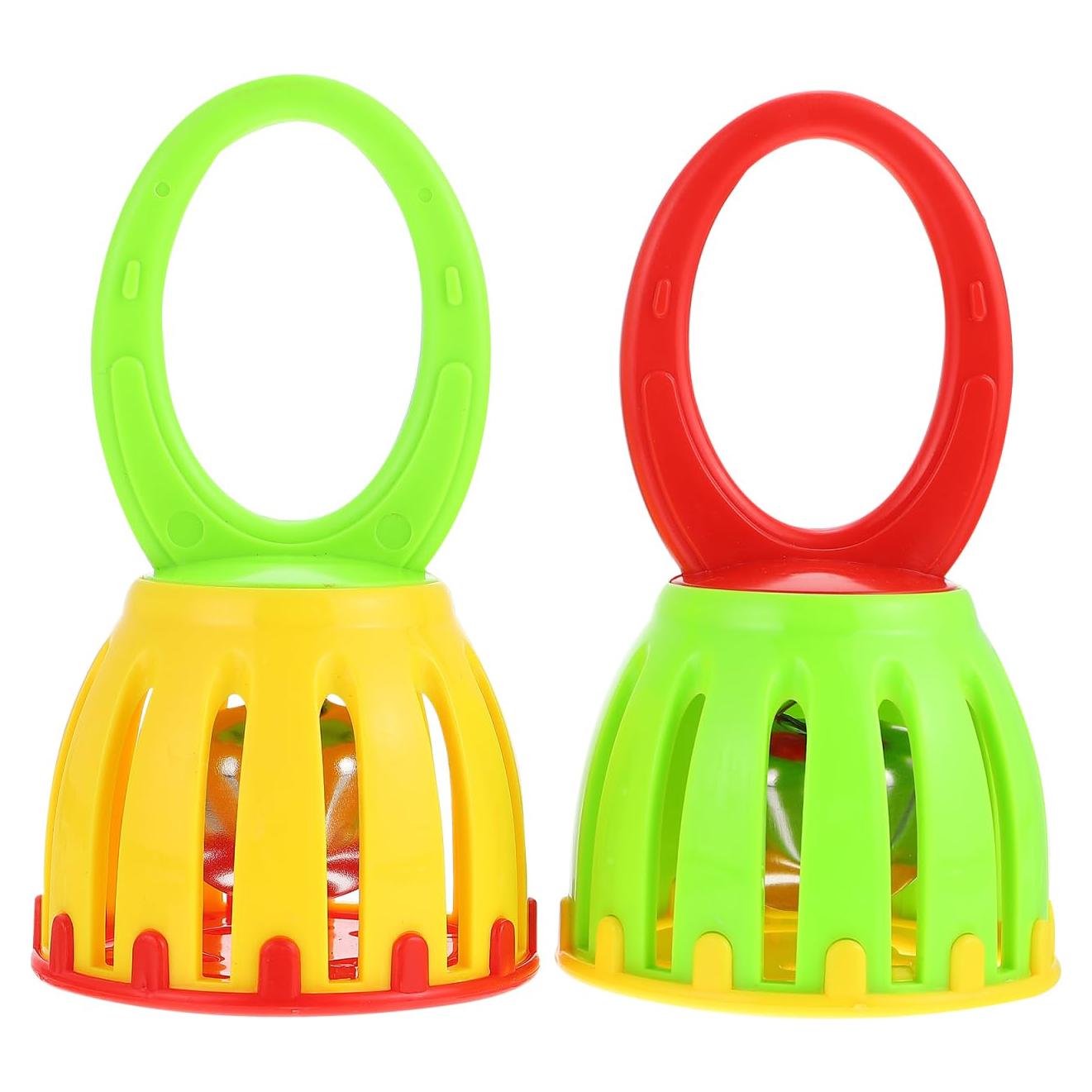 Campanas de Trineo de Mano Kisangel - 2 Piezas para Niños