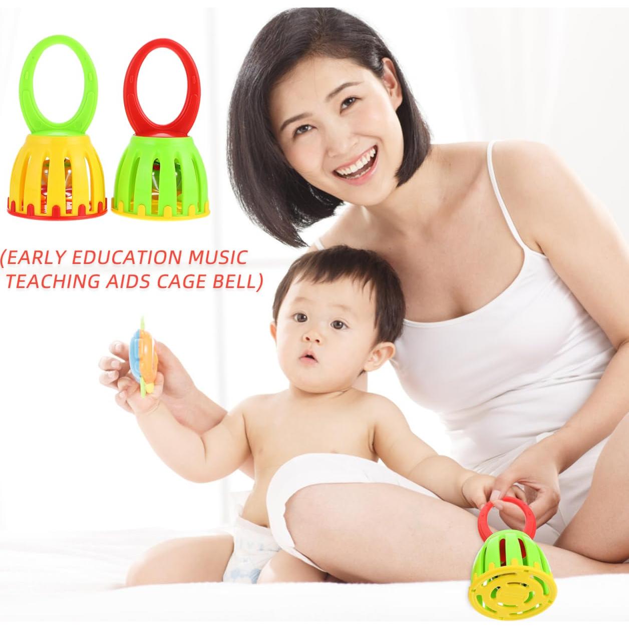 Campanas de Trineo de Mano Kisangel - 2 Piezas para Niños