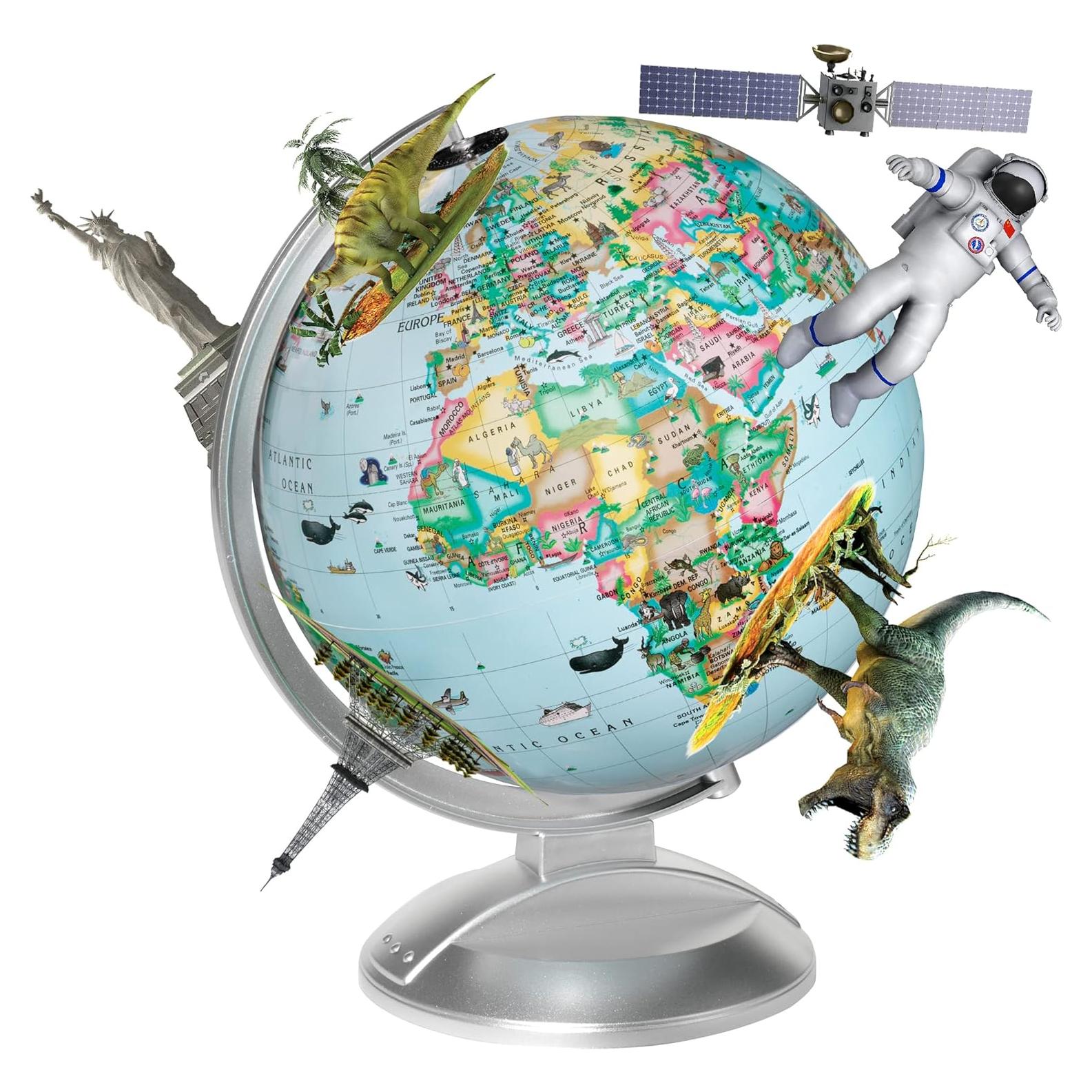 Globo Oceánico Iluminado Replogle 25.4 cm para Niños