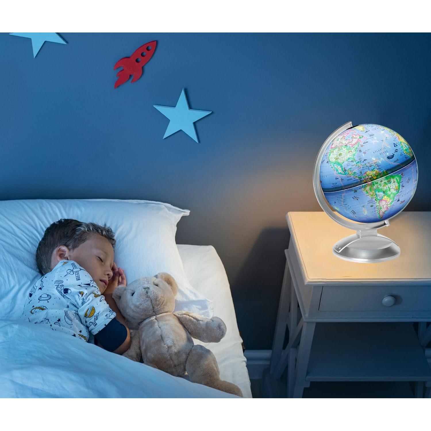 Globo Oceánico Iluminado Replogle 25.4 cm para Niños