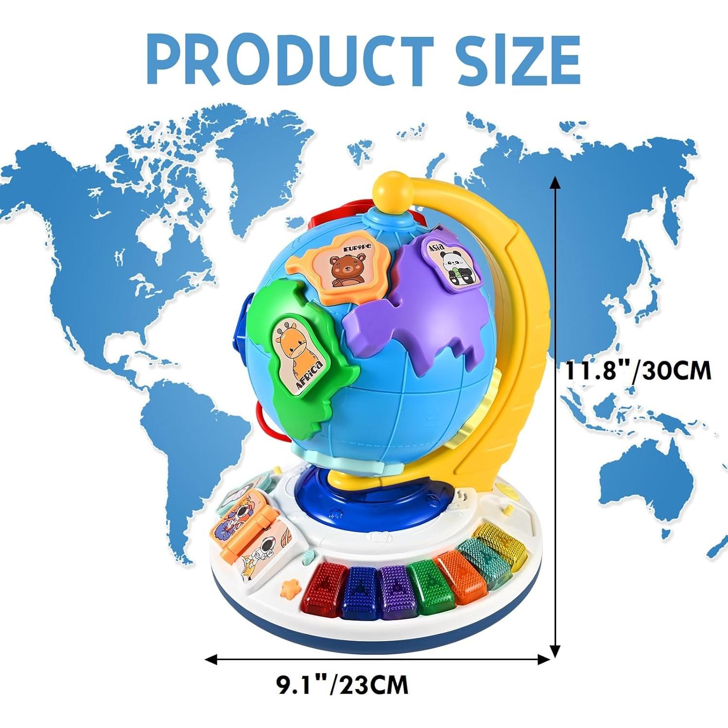 Globo Interactivo Educativo Goldge 5-en-1 para Niños 30.48 cm