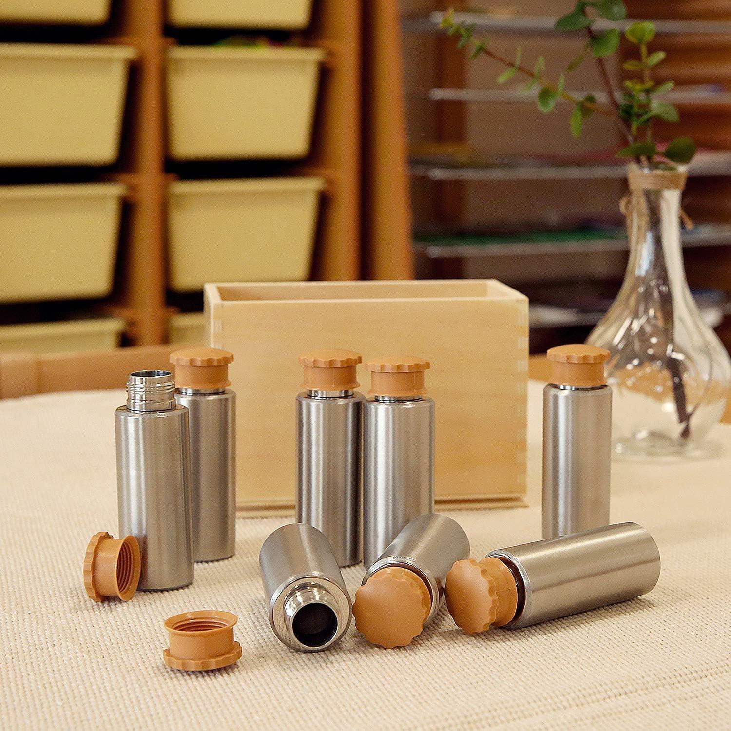 Botellas Térmicas Montessori Outlet - Juego de 8 Botellas