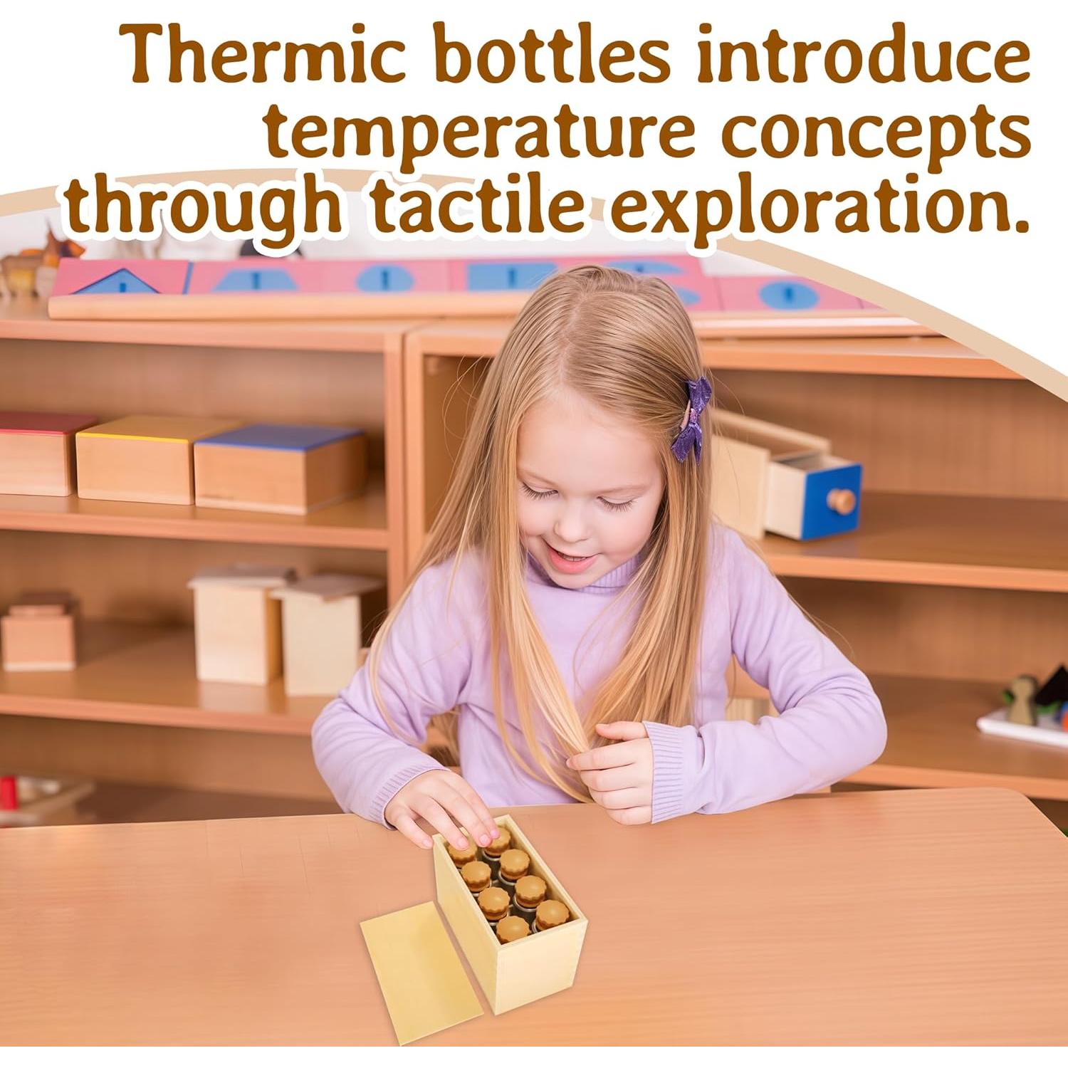 Botellas Térmicas Montessori Outlet - Juego de 8 Botellas