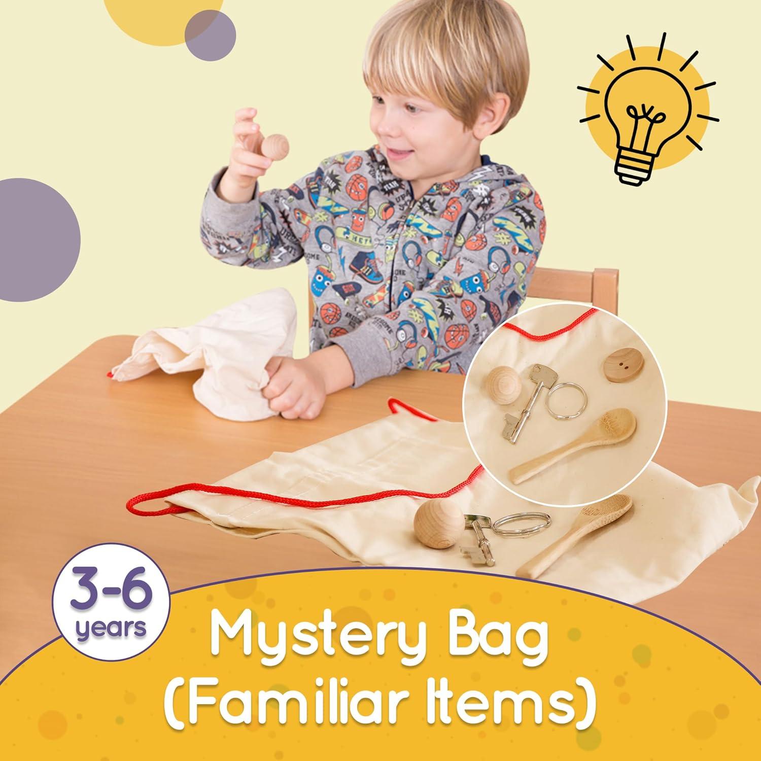 Bolsa Misteriosa Montessori Outlet para Niños 3-6 Años