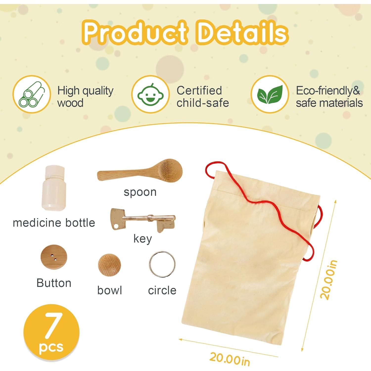 Bolsa Misteriosa Montessori Outlet para Niños 3-6 Años