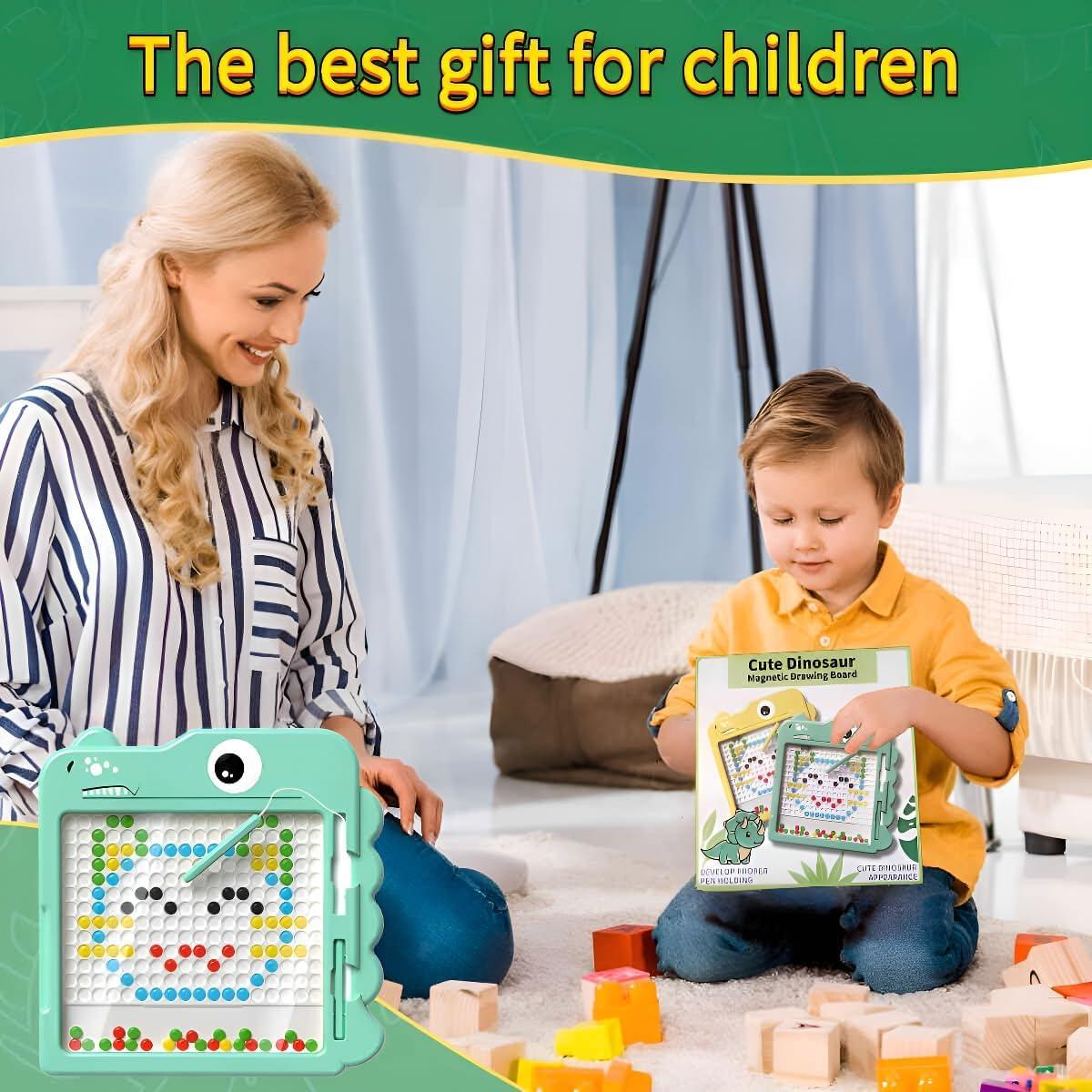 Tablero de Dibujo Magnético Mandarooker 33x33 cm para Niños