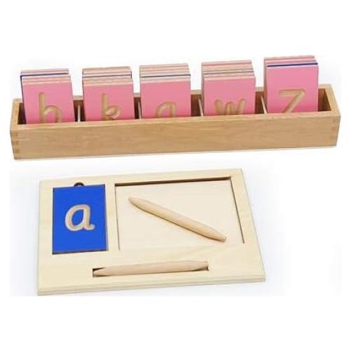 Fichas de Letras Mini Grooved Sassoon con Bandeja y Estilógrafo