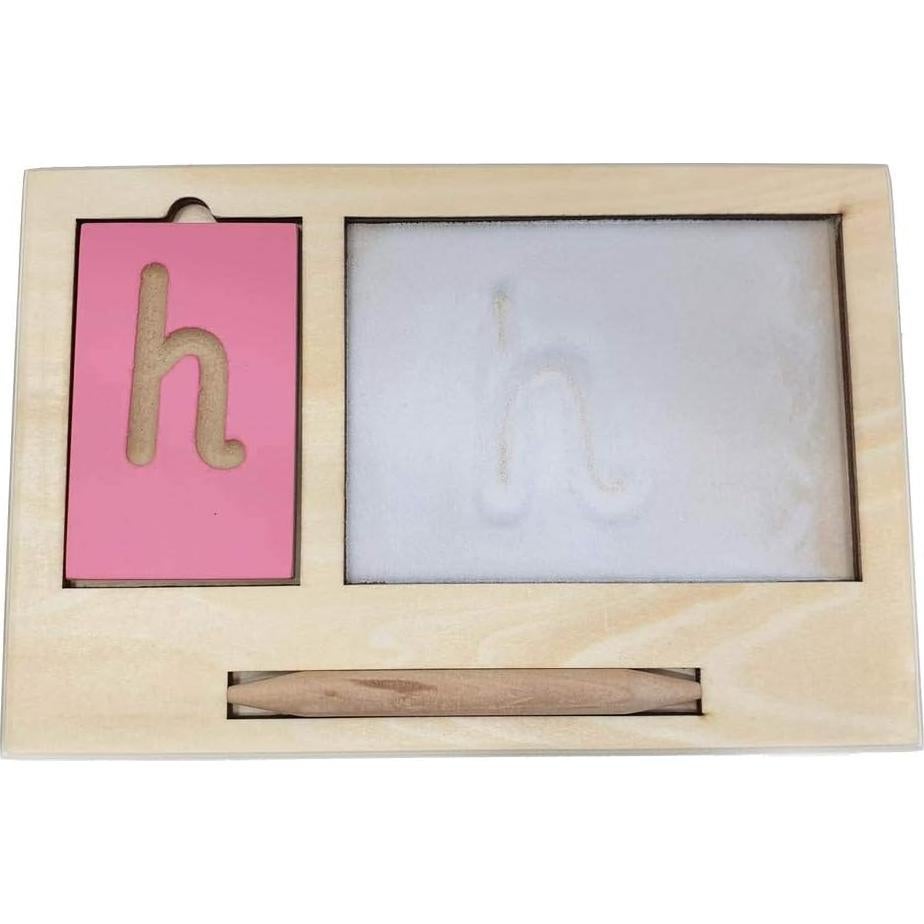 Fichas de Letras Mini Grooved Sassoon con Bandeja y Estilógrafo