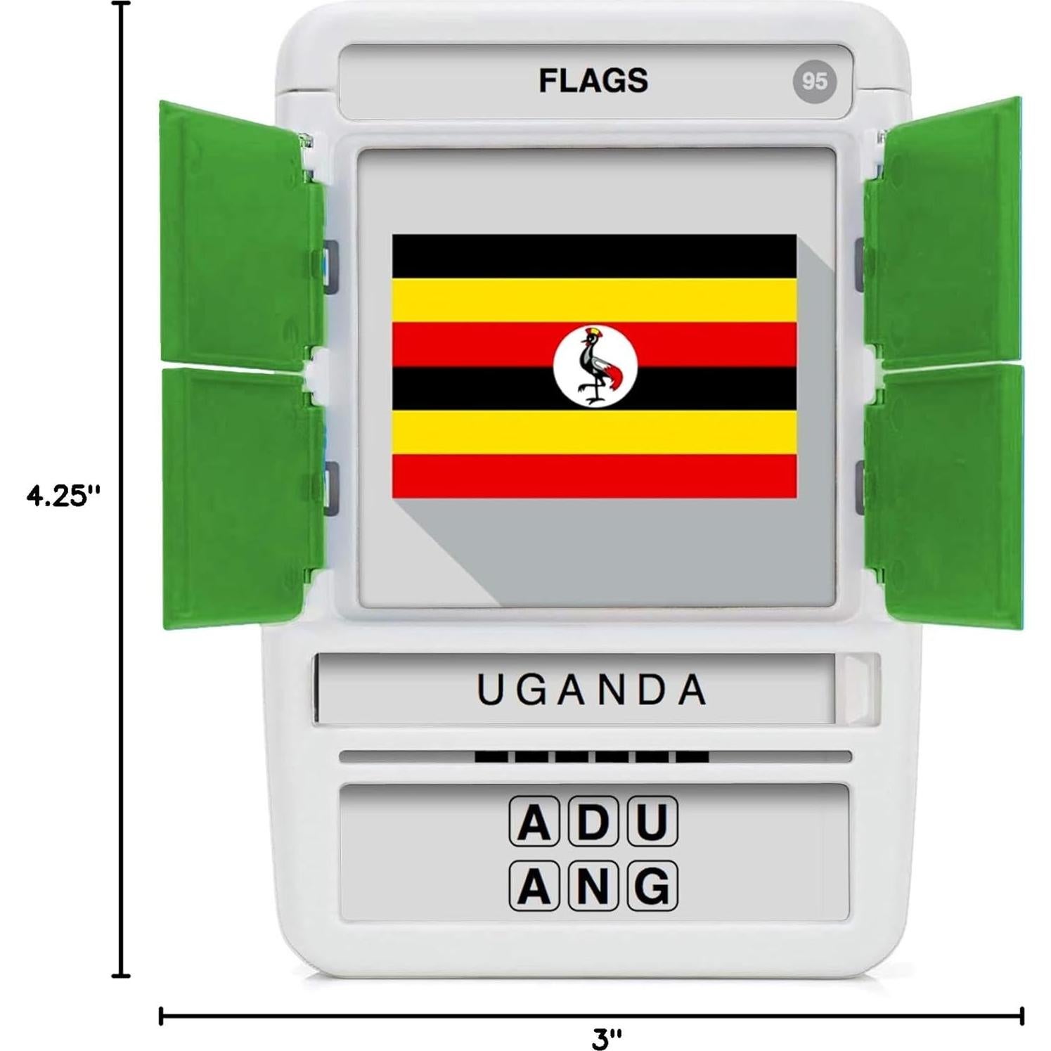 Juego de Tarjetas 100 Banderas del Mundo Poptacular - Educativo