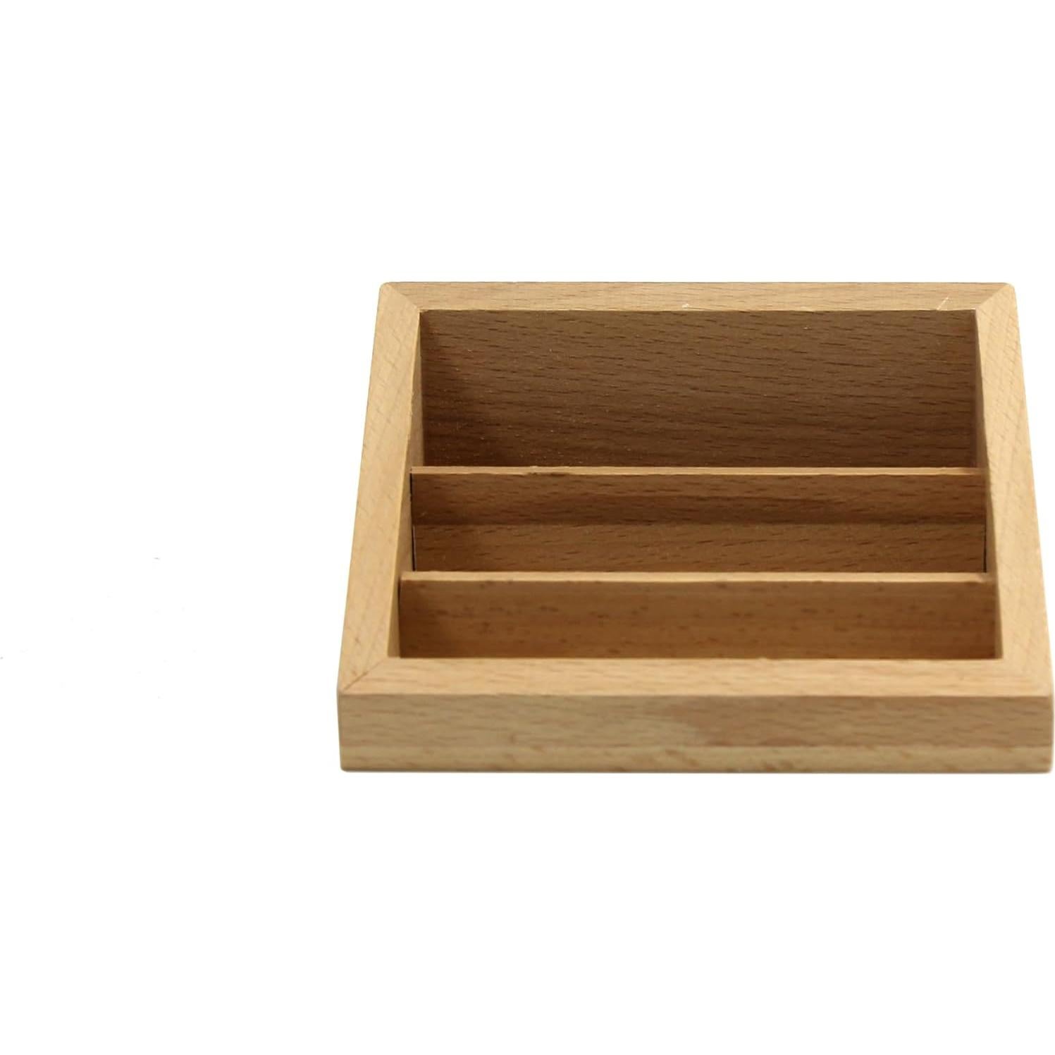 Soporte de Tarjetas de Madera M.Vita 3 Ranuras Montessori