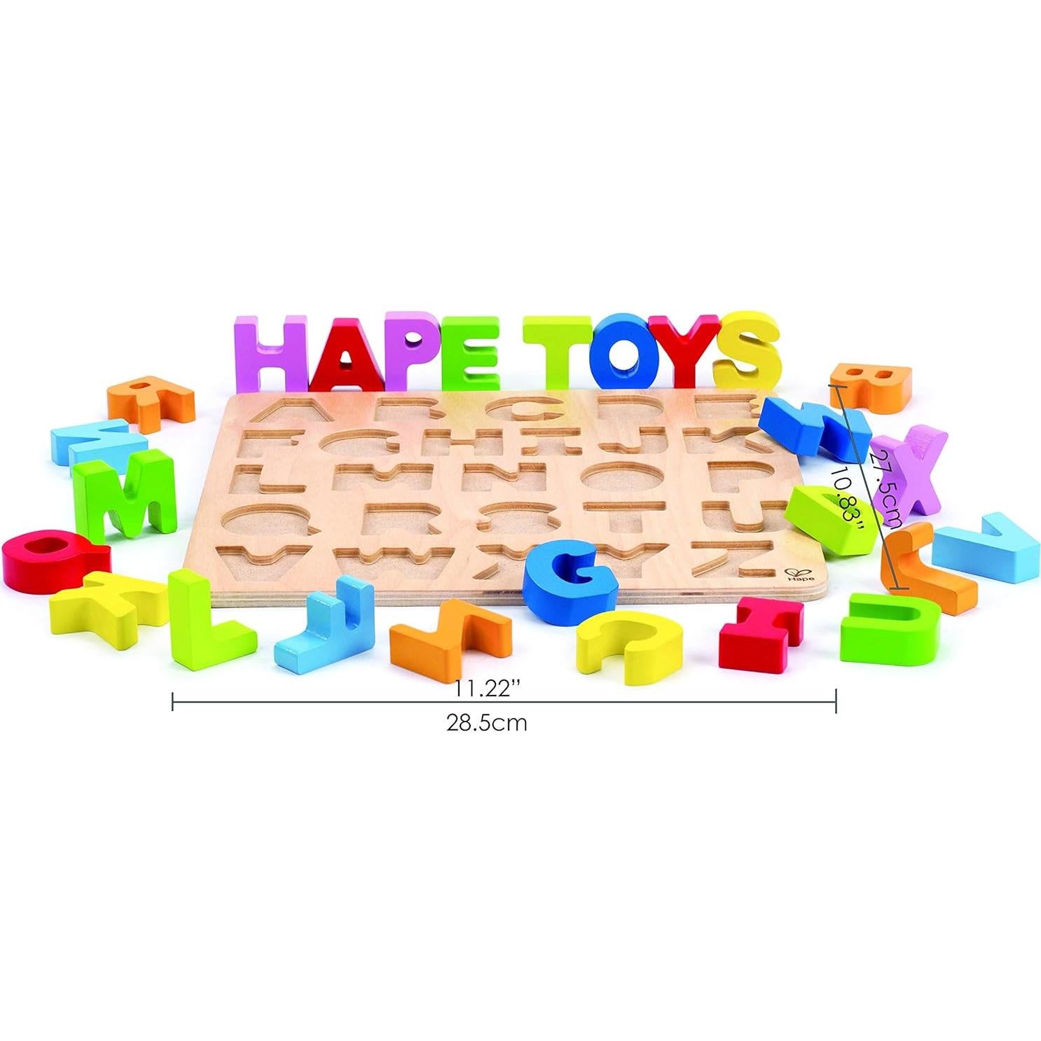 Rompecabezas de Alfabeto de Madera Hape - Juguete Educativo